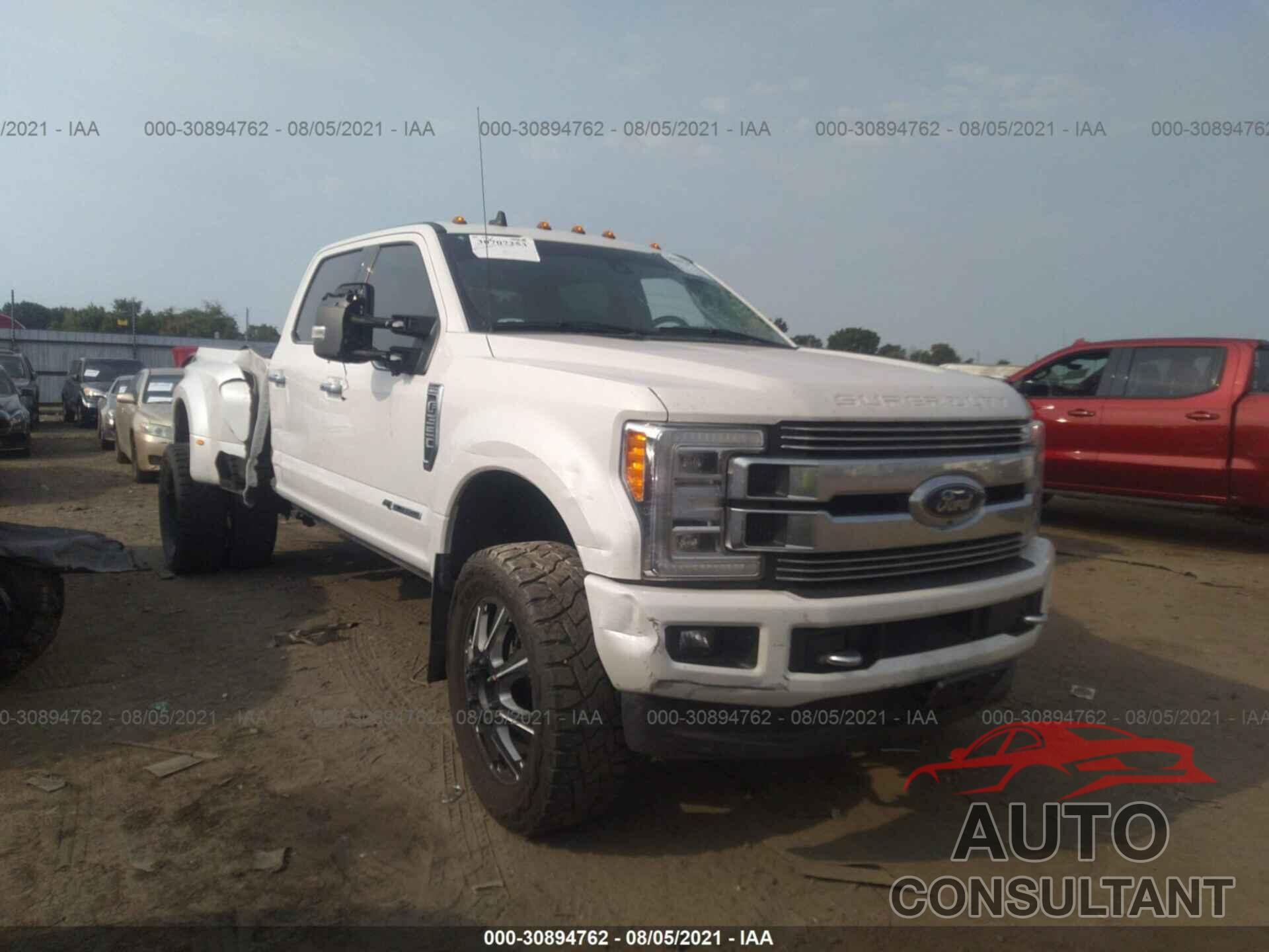 FORD SUPER DUTY F-350 DRW 2019 - 1FT8W3DT9KEG65587