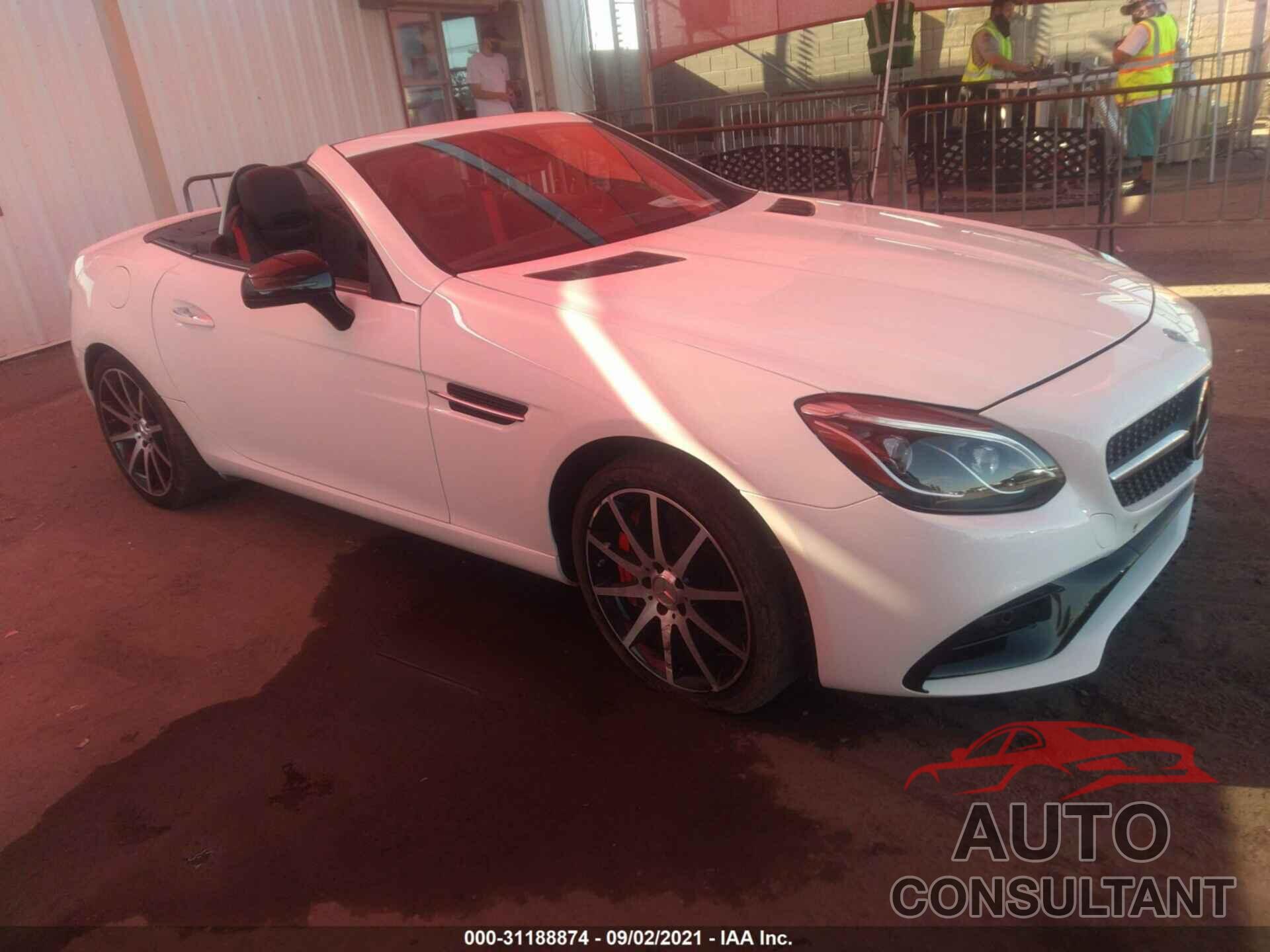 MERCEDES-BENZ SLC 2017 - WDDPK6GA0HF133690