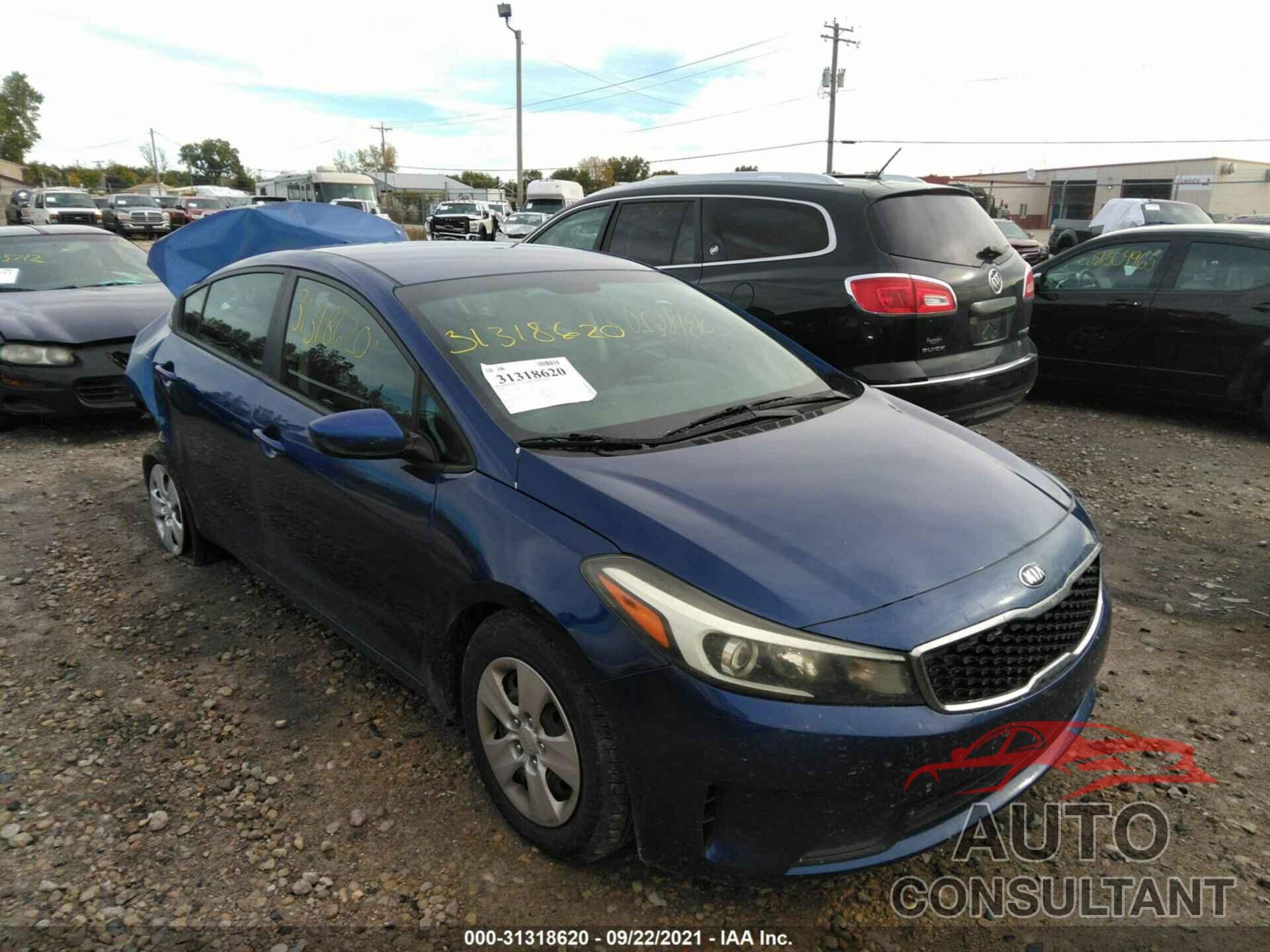 KIA FORTE 2018 - 3KPFK4A77JE205654