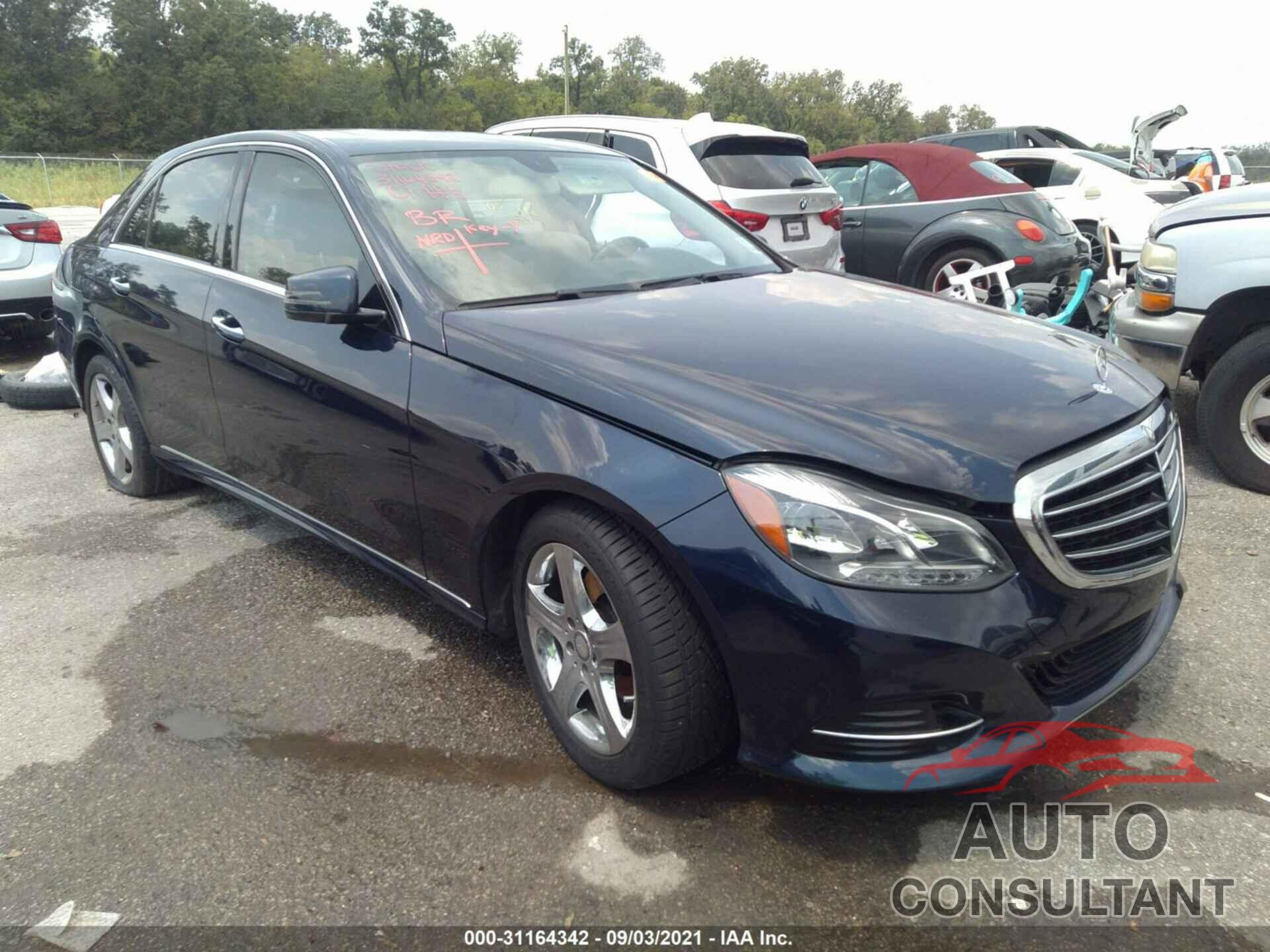 MERCEDES-BENZ E-CLASS 2016 - WDDHF8JB1GB176298