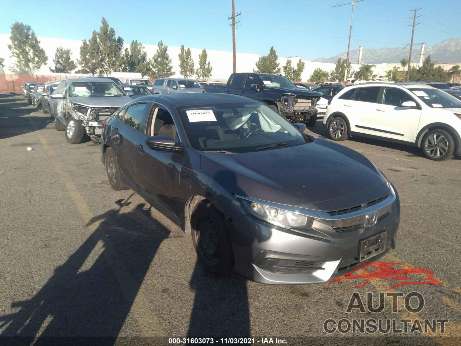 HONDA CIVIC SEDAN 2018 - 2HGFC2F54JH537713