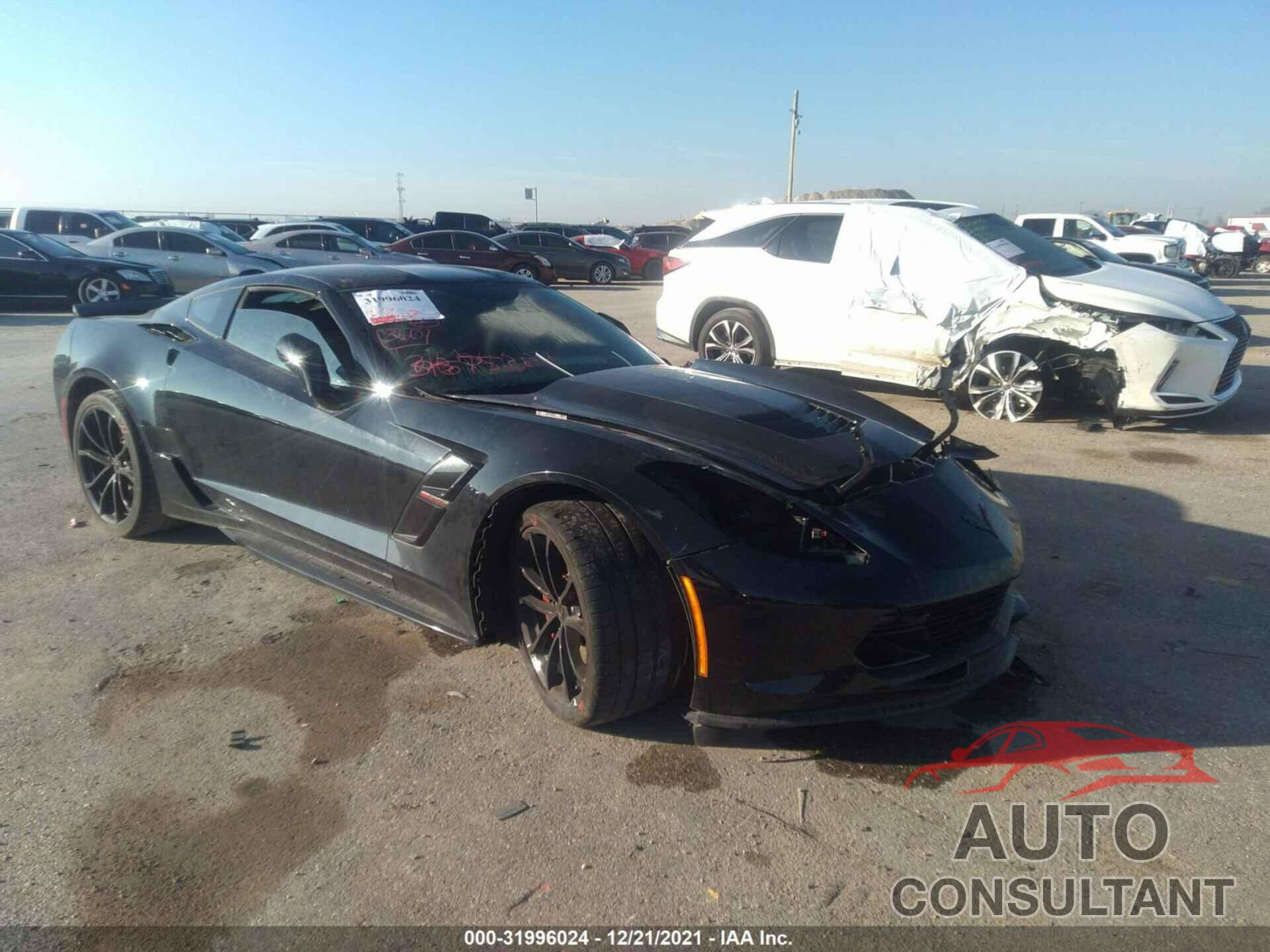 CHEVROLET CORVETTE 2017 - 1G1Y12D78H5103676