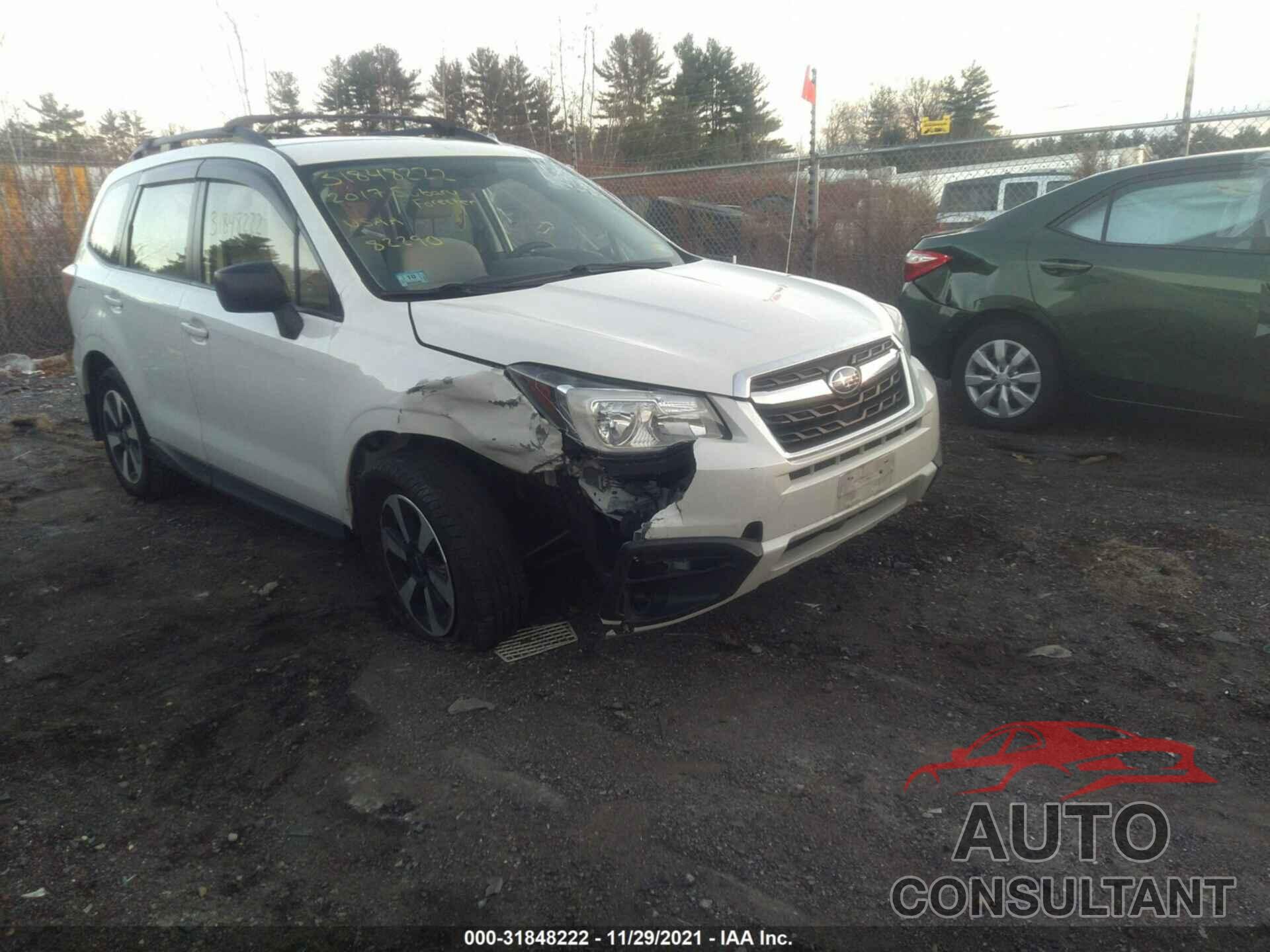 SUBARU FORESTER 2017 - JF2SJABC5HH408690