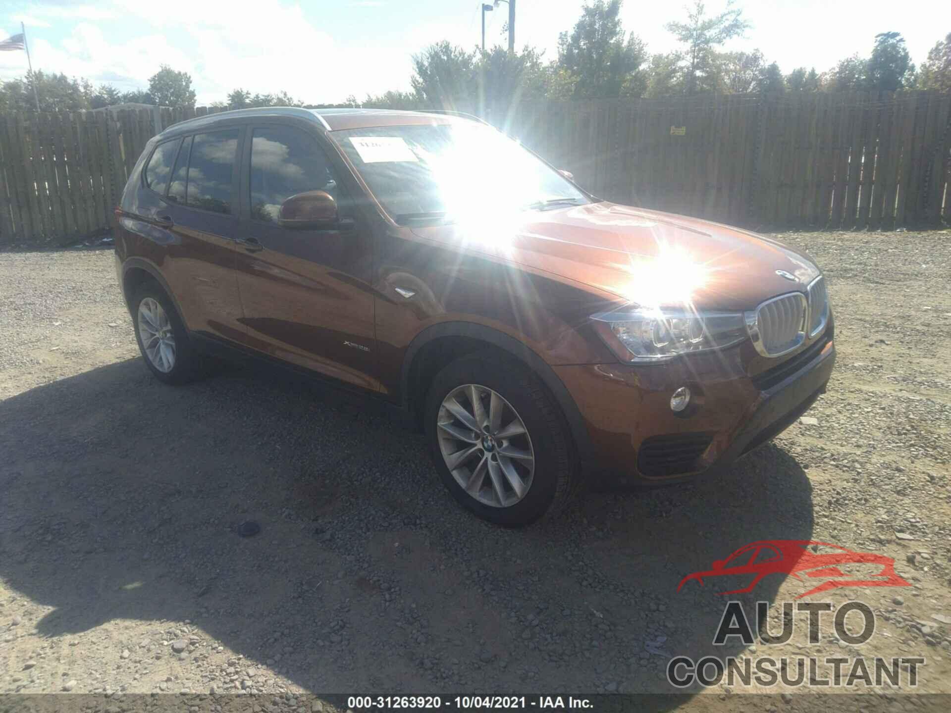 BMW X3 2017 - 5UXWX9C56H0T12545