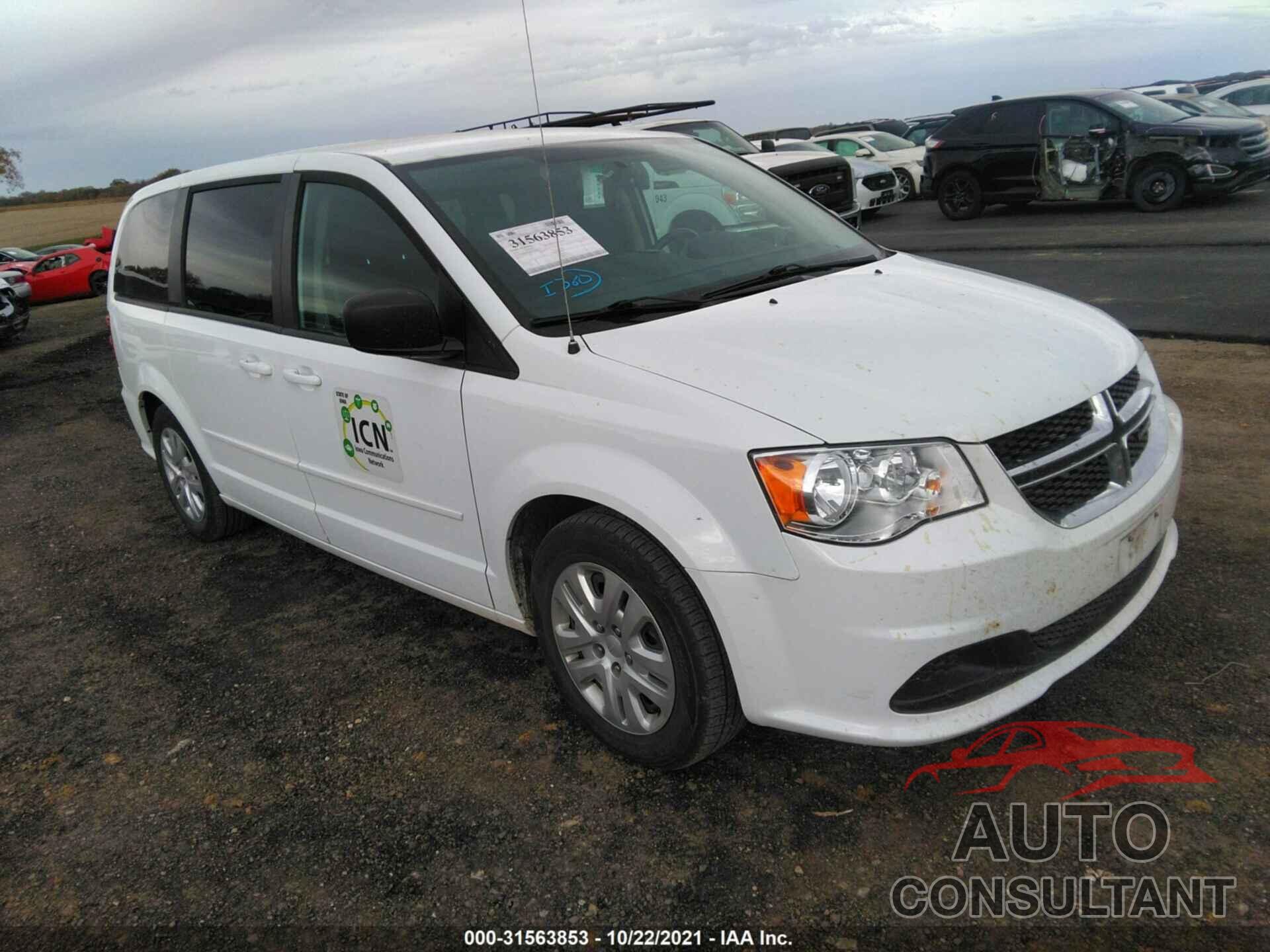 DODGE GRAND CARAVAN 2016 - 2C4RDGBG4GR348382