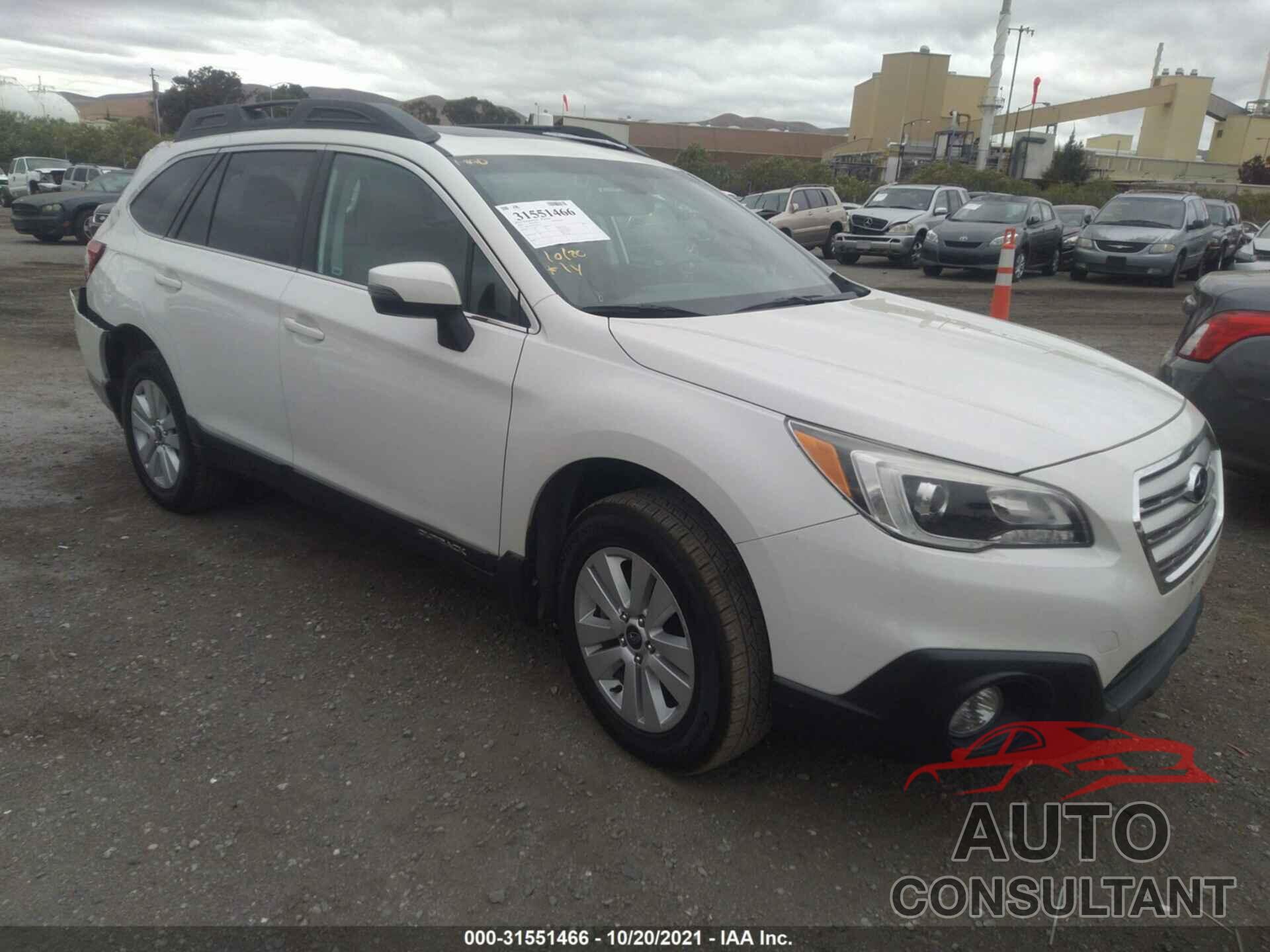 SUBARU OUTBACK 2016 - 4S4BSAHC4G3216333