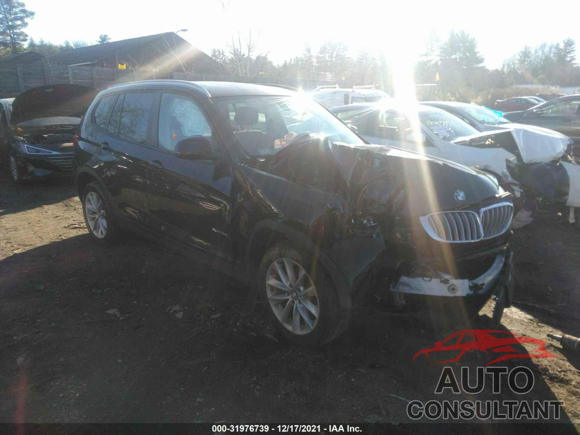 BMW X3 2017 - 5UXWX9C33H0T19872