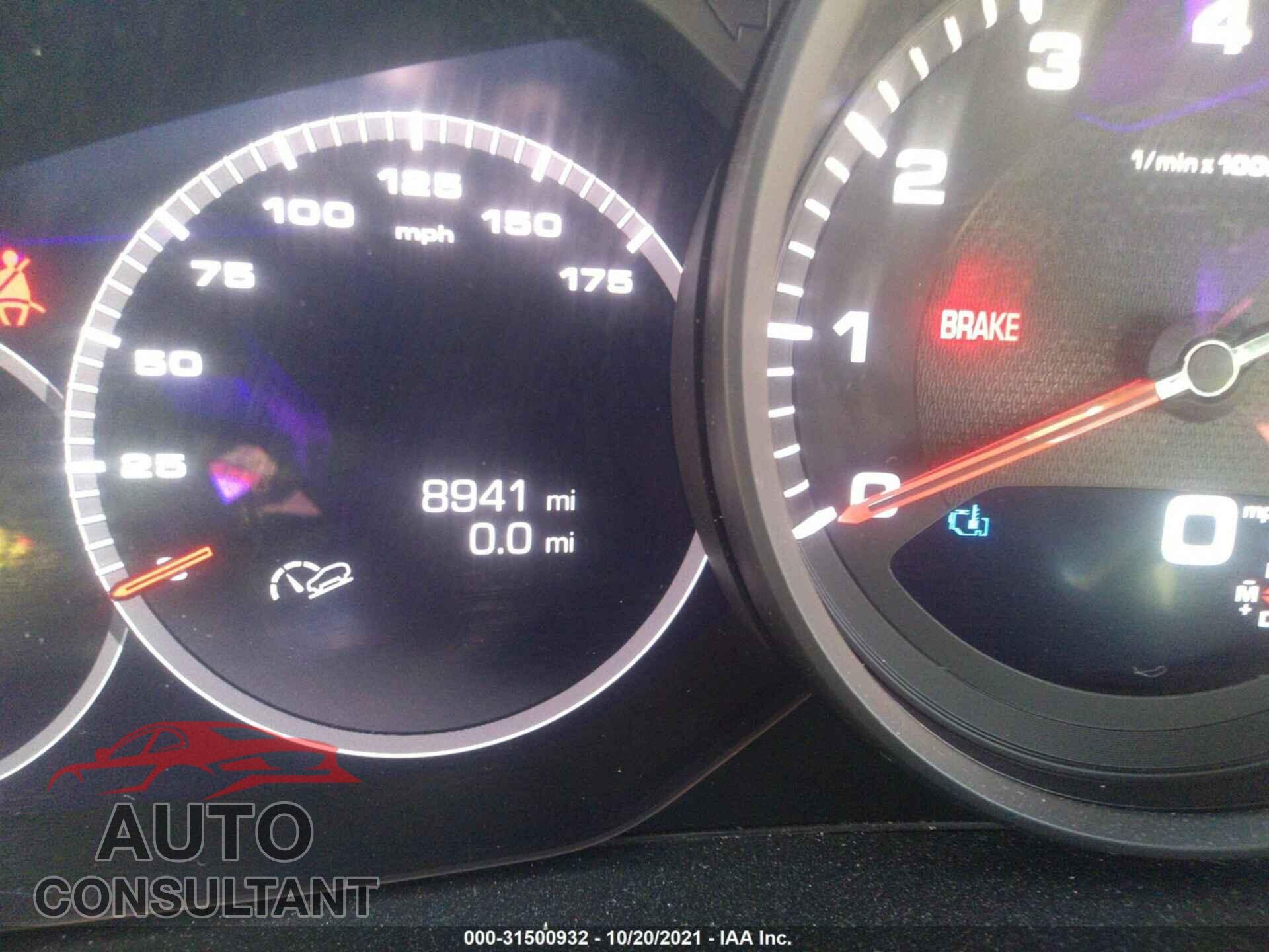 PORSCHE CAYENNE 2021 - WP1AA2AY5MDA01384