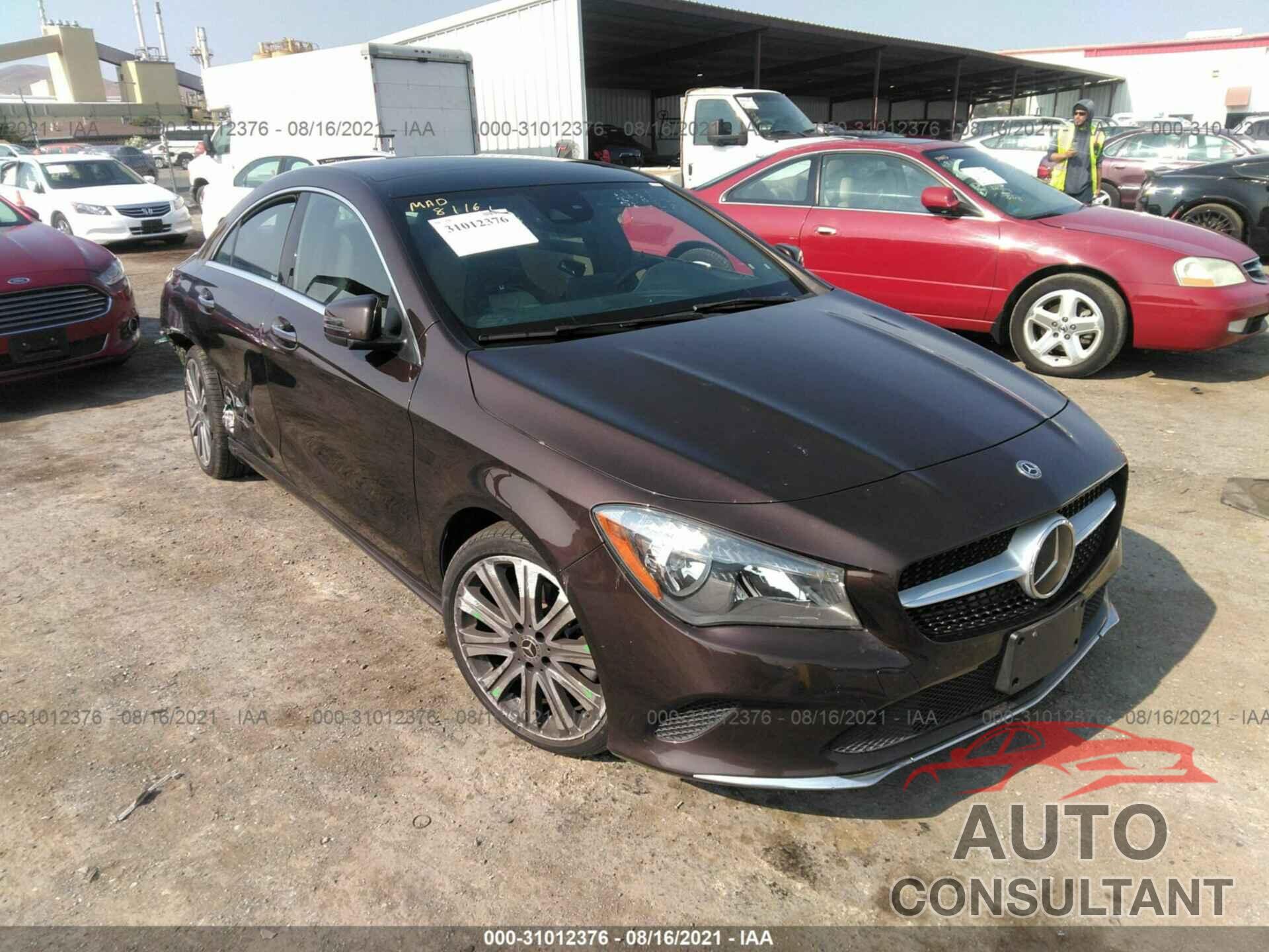 MERCEDES-BENZ CLA 2018 - WDDSJ4EB8JN578185