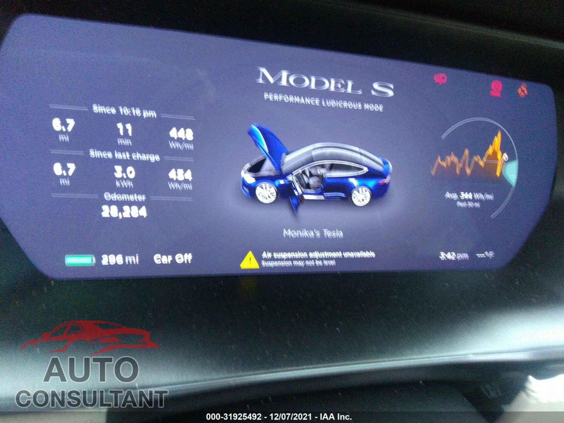 TESLA MODEL S 2020 - 5YJSA1E43LF364779