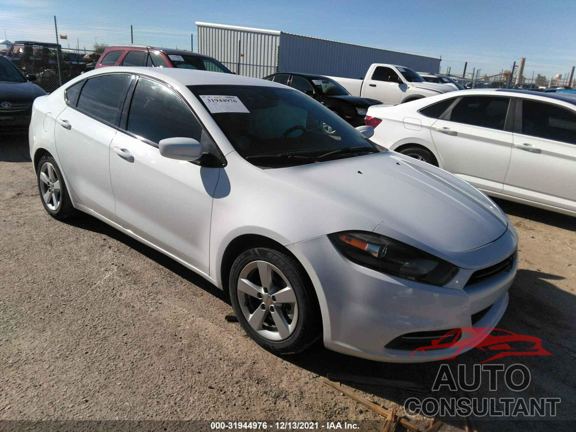 DODGE DART 2016 - 1C3CDFBB9GD504718