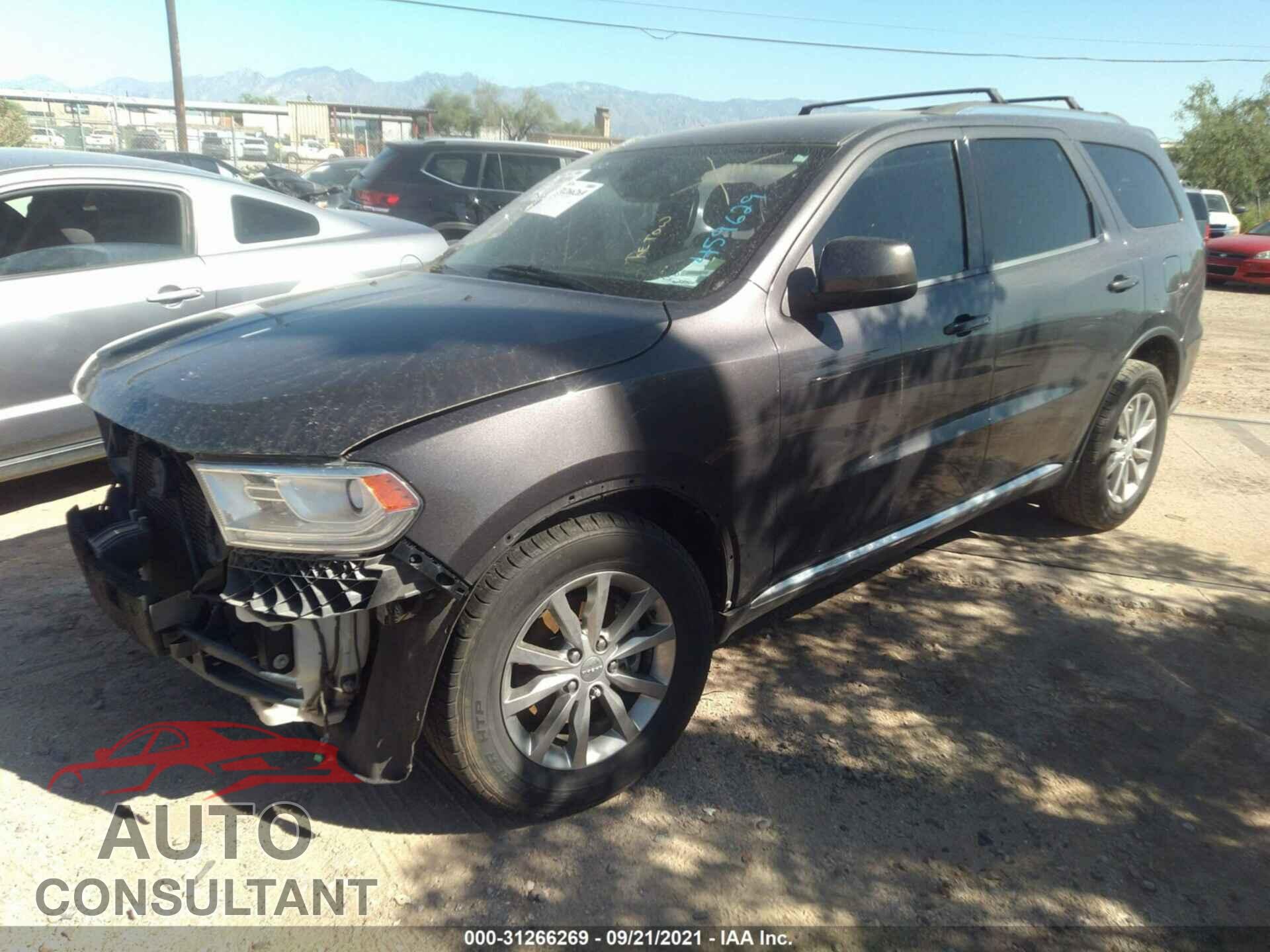 DODGE DURANGO 2016 - 1C4RDHAG8GC459629