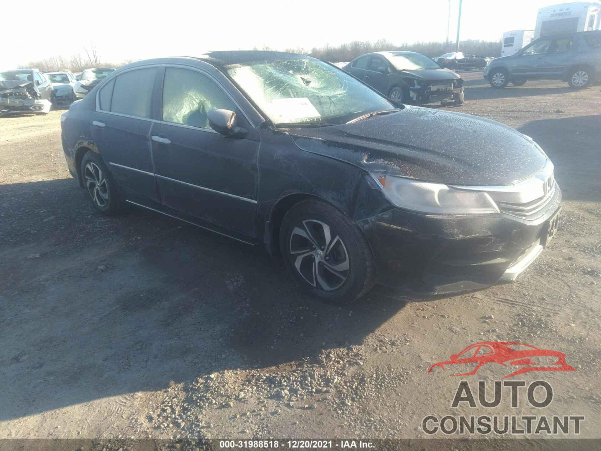 HONDA ACCORD SEDAN 2016 - 1HGCR2F32GA018652