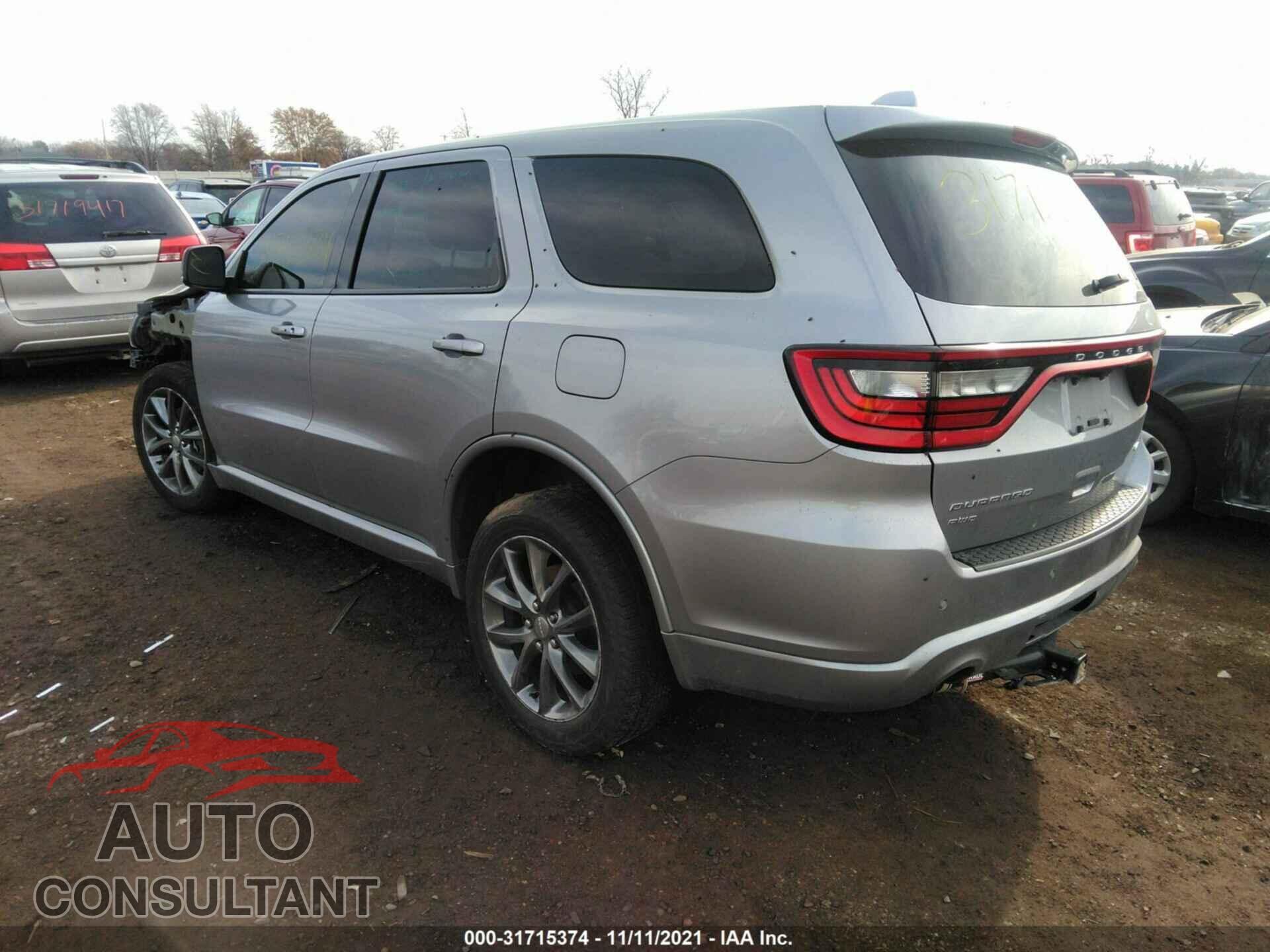 DODGE DURANGO 2017 - 1C4RDJDG9HC666843