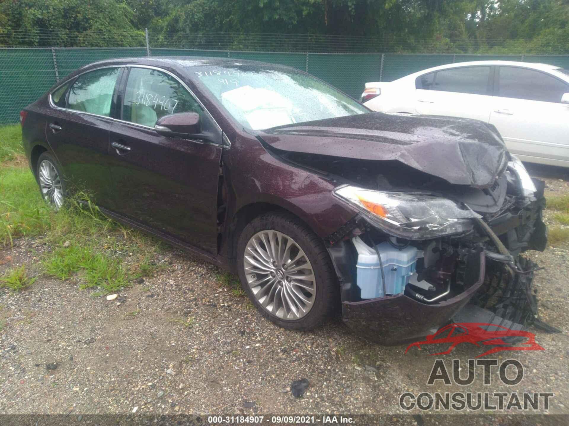 TOYOTA AVALON 2018 - 4T1BK1EB3JU274754