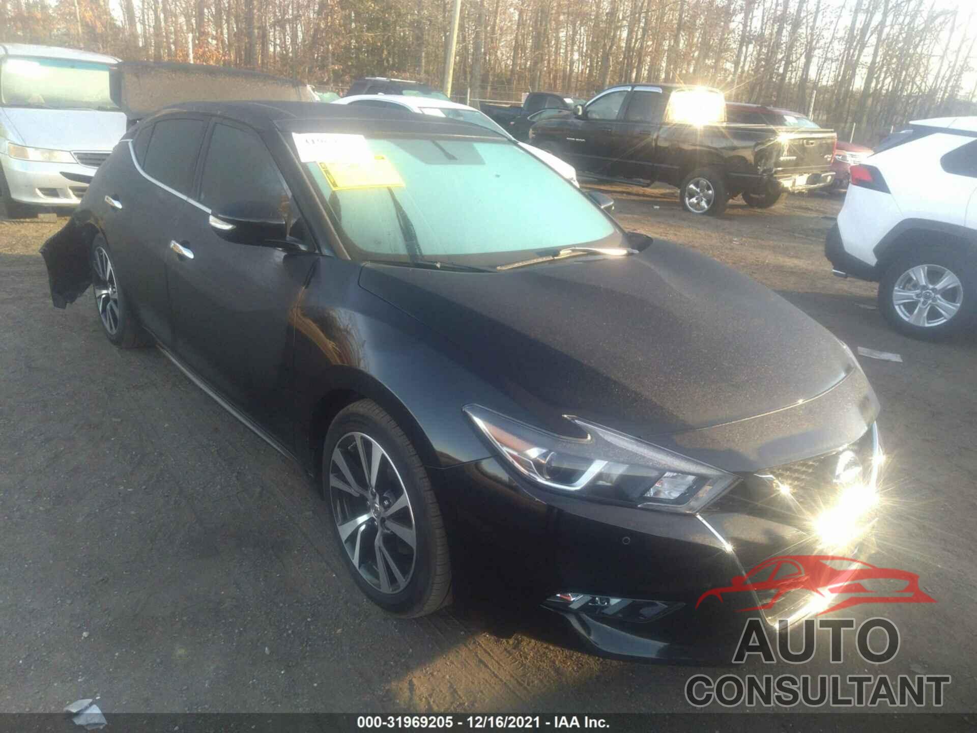 NISSAN MAXIMA 2018 - 1N4AA6AP8JC402046