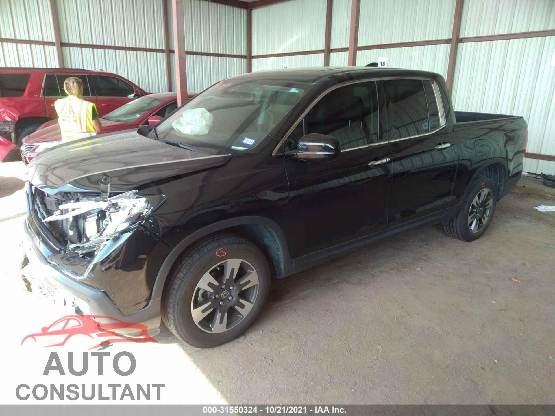 HONDA RIDGELINE 2019 - 5FPYK3F72KB036593
