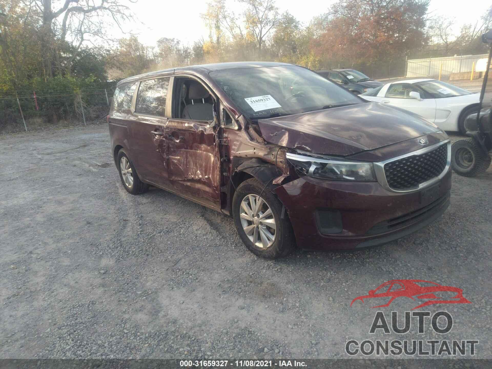 KIA SEDONA 2017 - KNDMB5C19H6293807