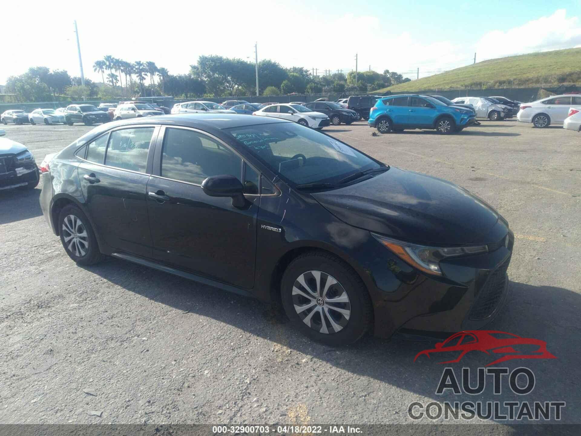 TOYOTA COROLLA 2020 - JTDEBRBE9LJ013342