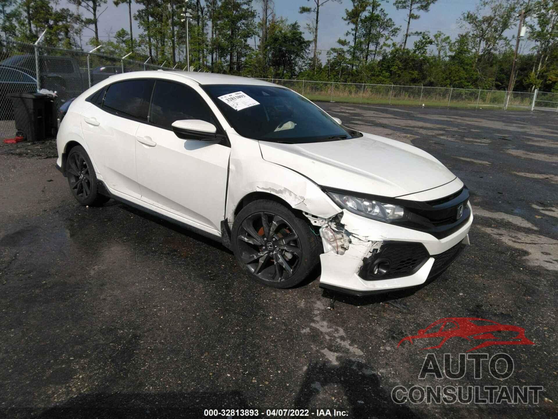 HONDA CIVIC HATCHBACK 2019 - SHHFK7G49KU223145