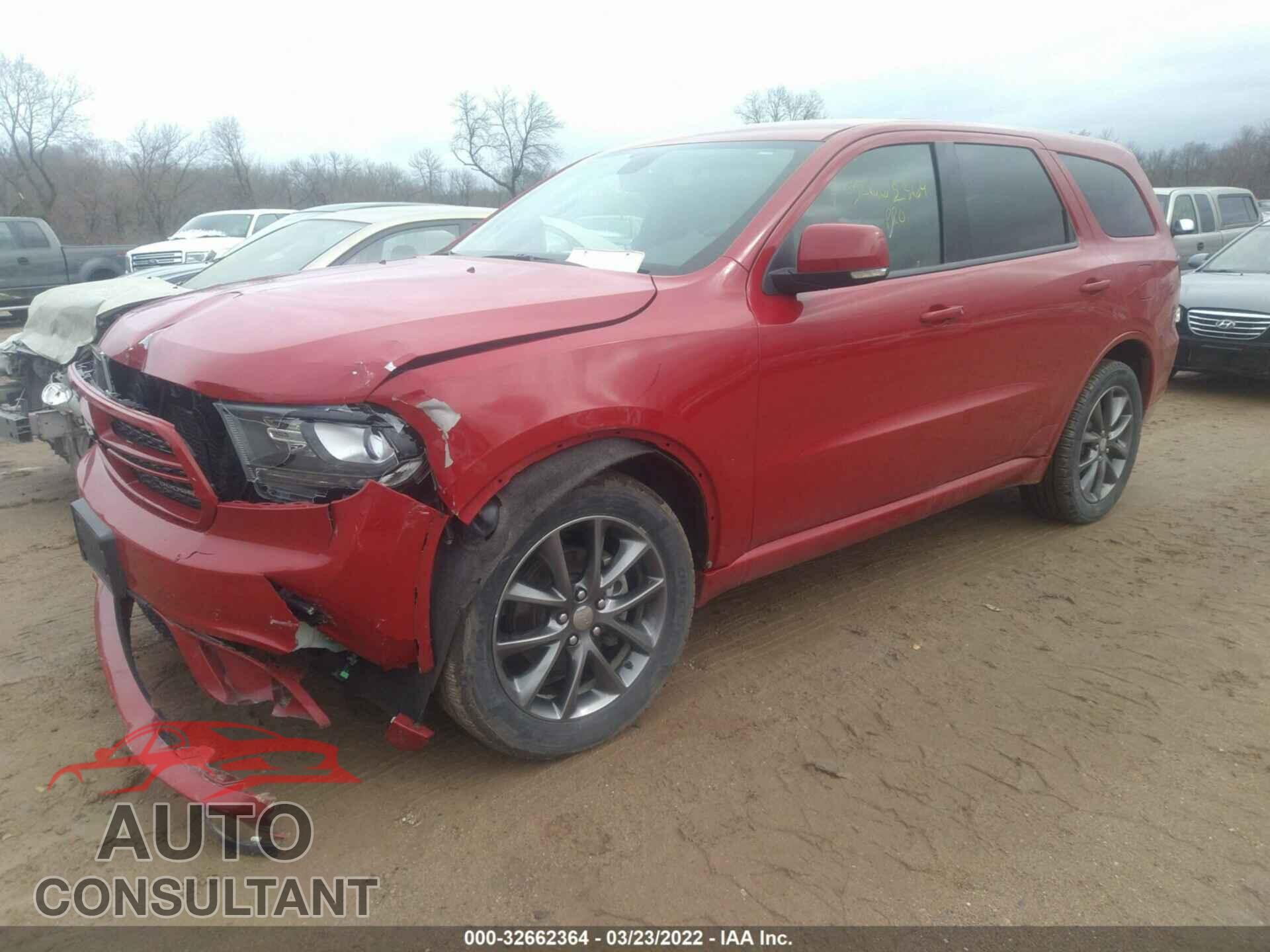 DODGE DURANGO 2018 - 1C4RDJDG8JC354857