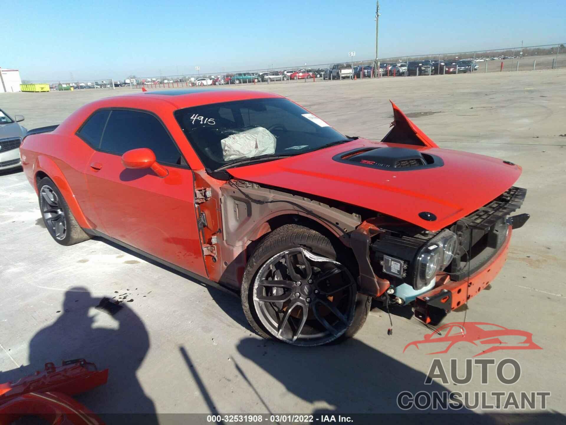 DODGE CHALLENGER 2021 - 2C3CDZFJXMH614436