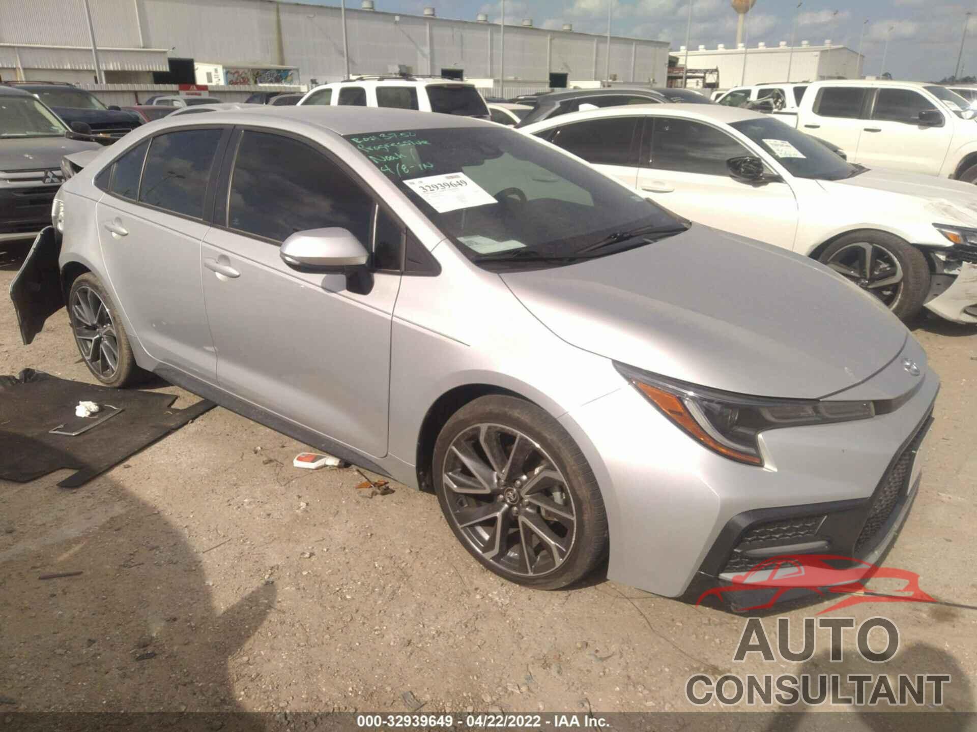 TOYOTA COROLLA 2020 - 5YFS4RCE8LP025408