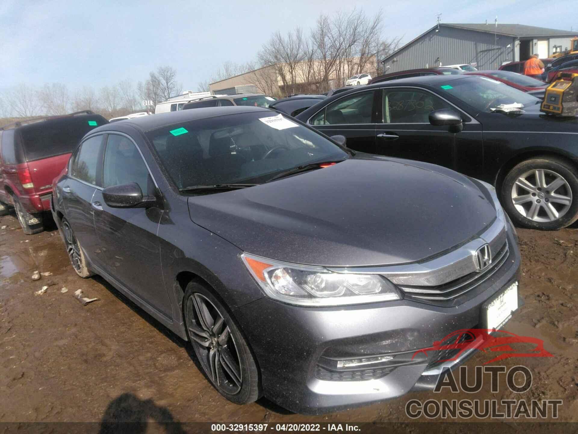 HONDA ACCORD SEDAN 2017 - 1HGCR2F10HA124226