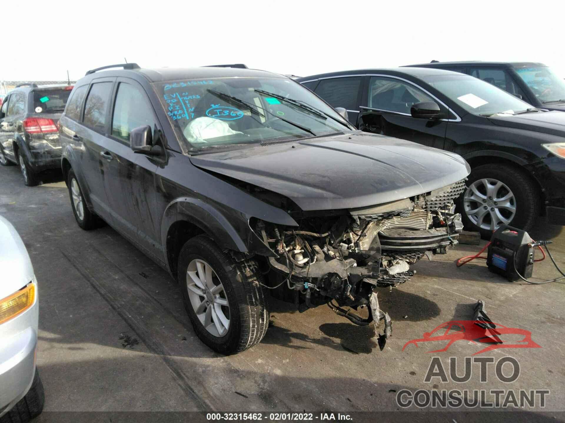 DODGE JOURNEY 2017 - 3C4PDDBG6HT578459