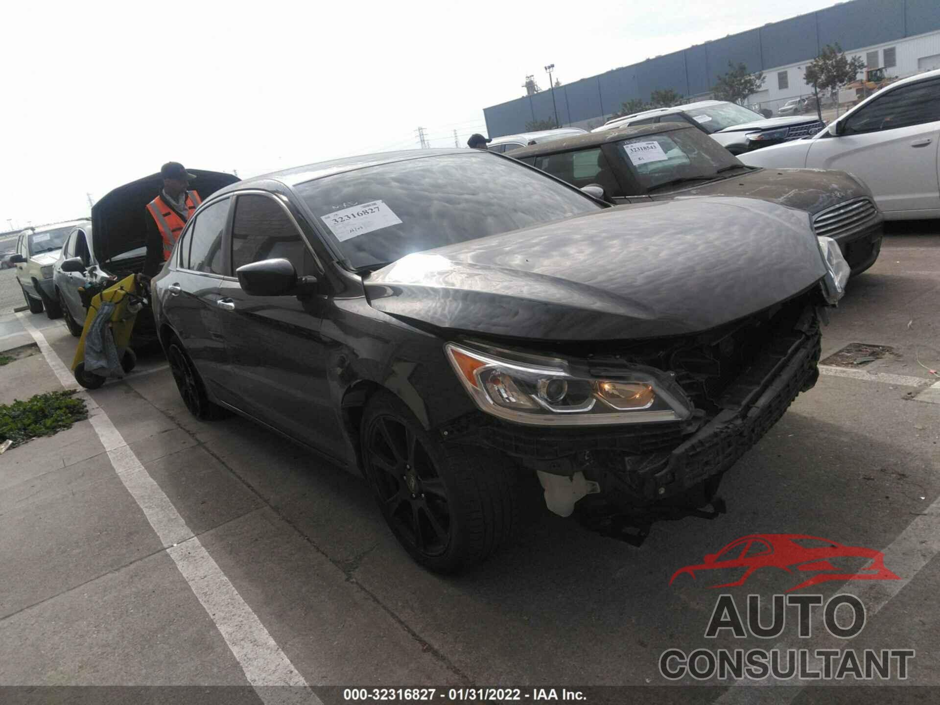 HONDA ACCORD SEDAN 2017 - 1HGCR2F39HA224634