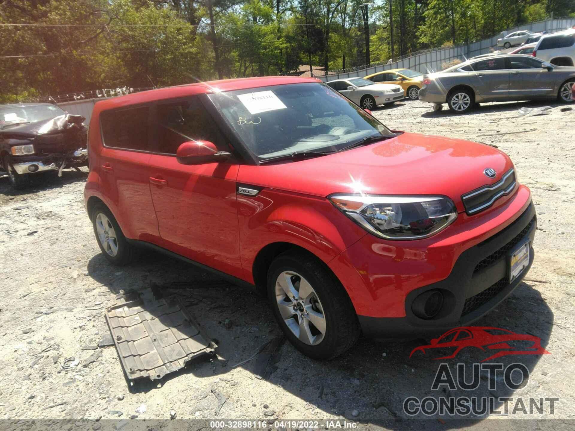 KIA SOUL 2019 - KNDJN2A22K7022805