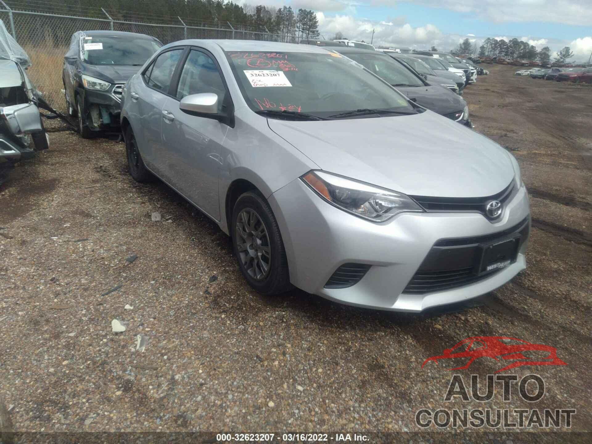 TOYOTA COROLLA 2016 - 2T1BURHE7GC555870