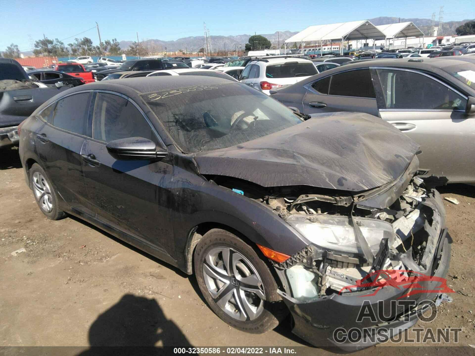 HONDA CIVIC SEDAN 2017 - 19XFC2F50HE222881