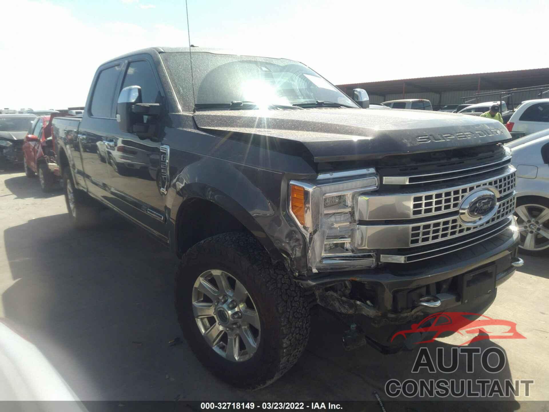 FORD SUPER DUTY F-250 SRW 2017 - 1FT7W2BT0HEE25622