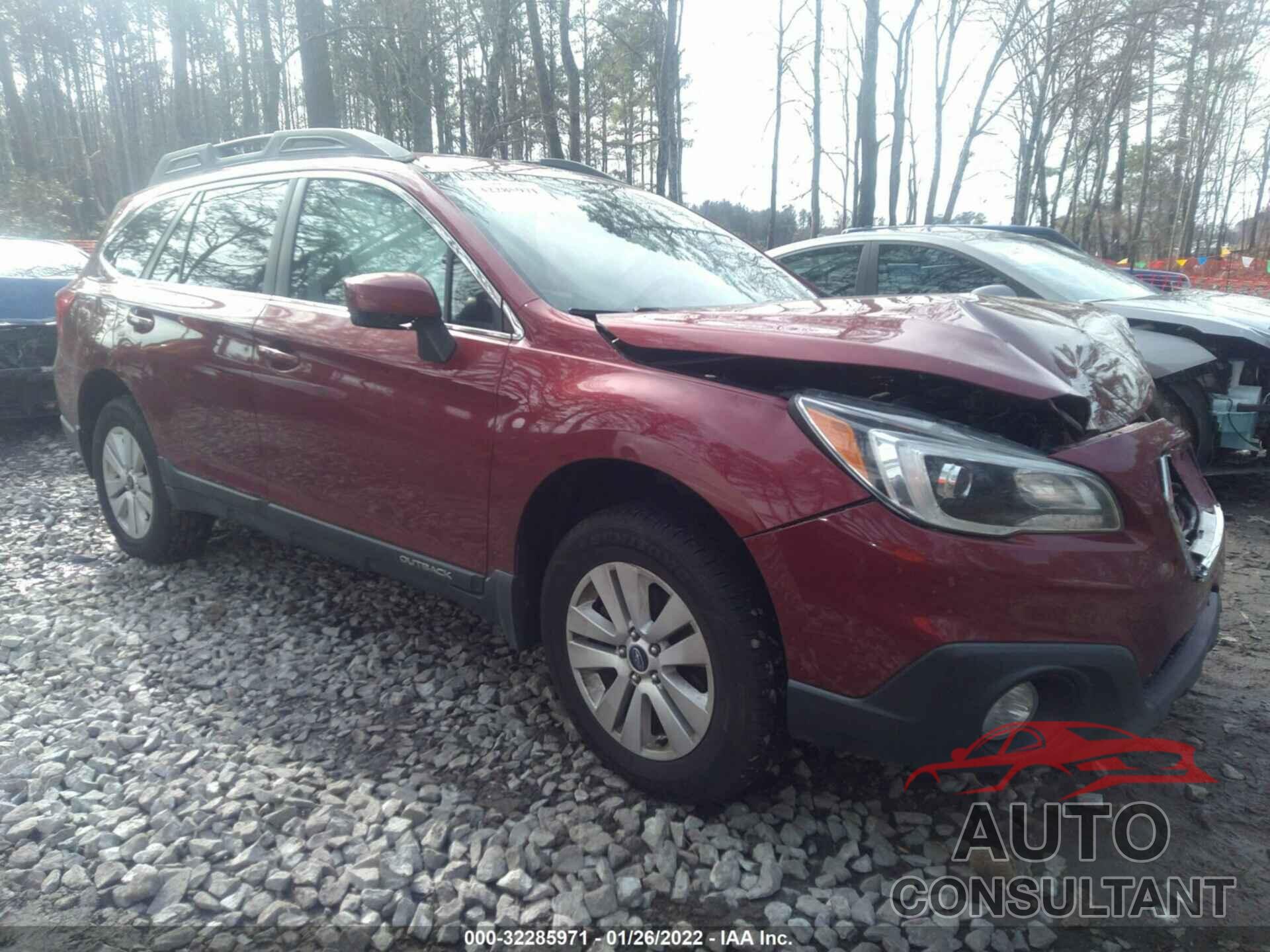 SUBARU OUTBACK 2016 - 4S4BSACC6G3244965