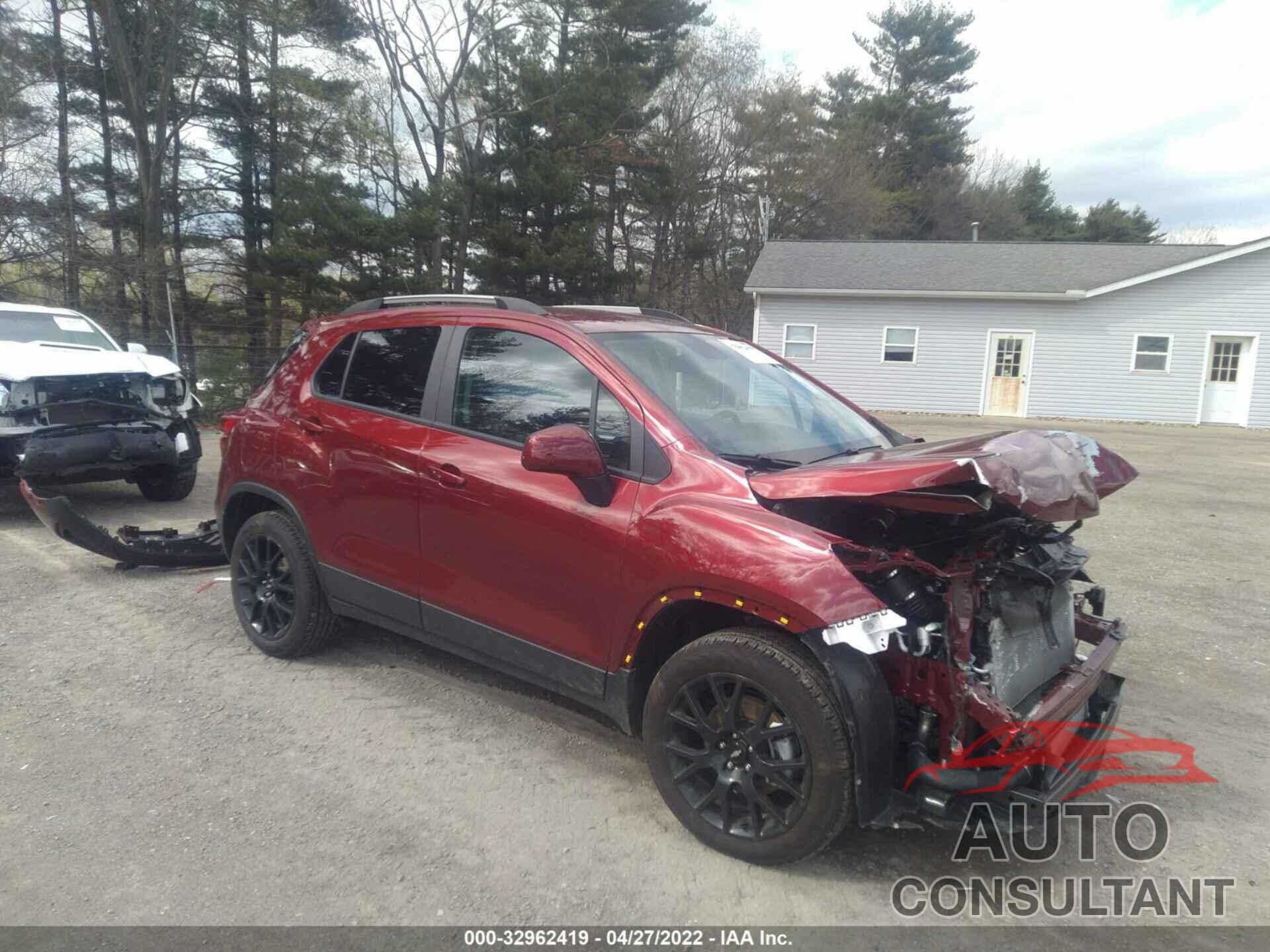 CHEVROLET TRAX 2021 - KL7CJPSM1MB375387