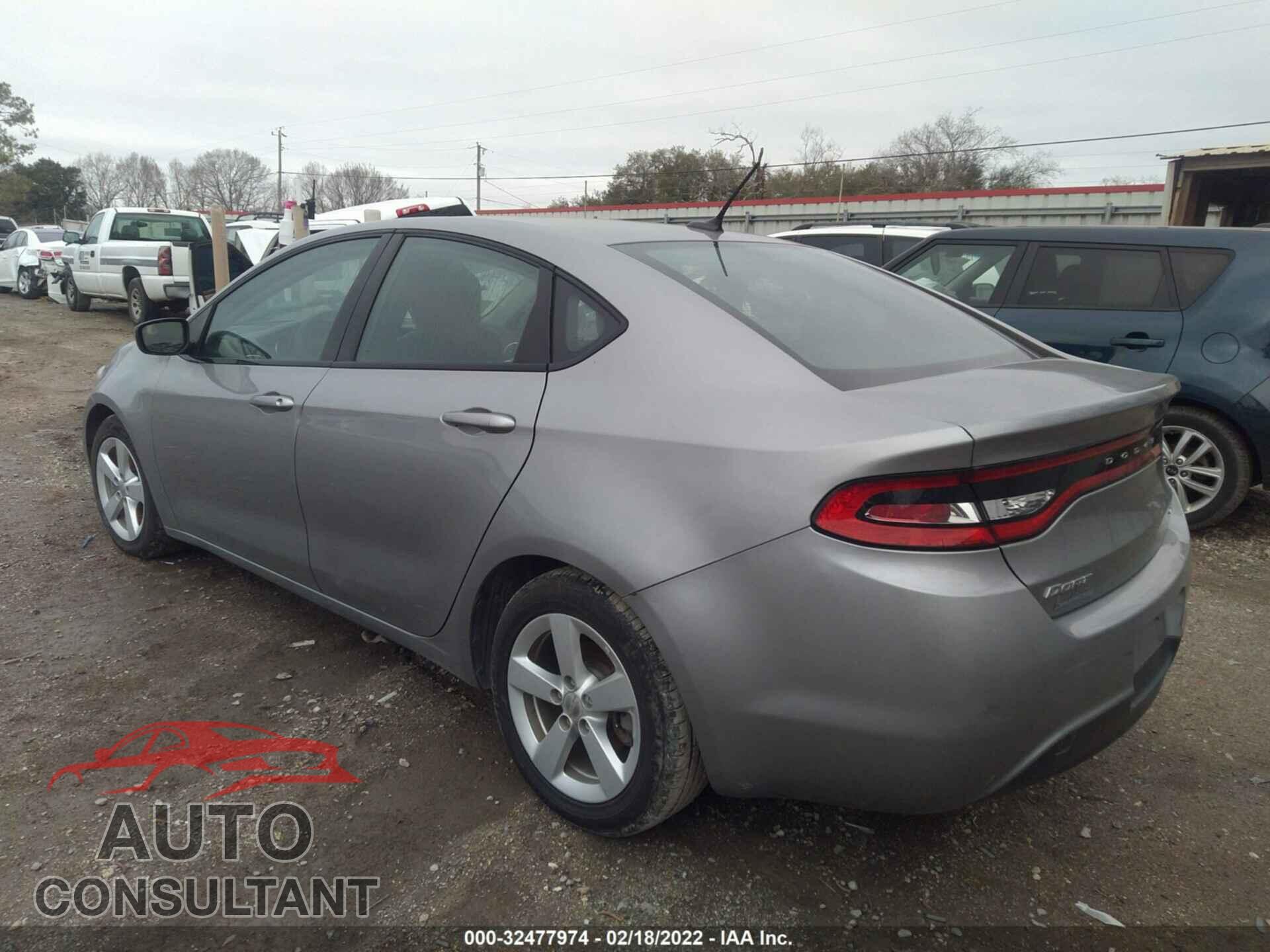 DODGE DART 2016 - 1C3CDFBB9GD529327