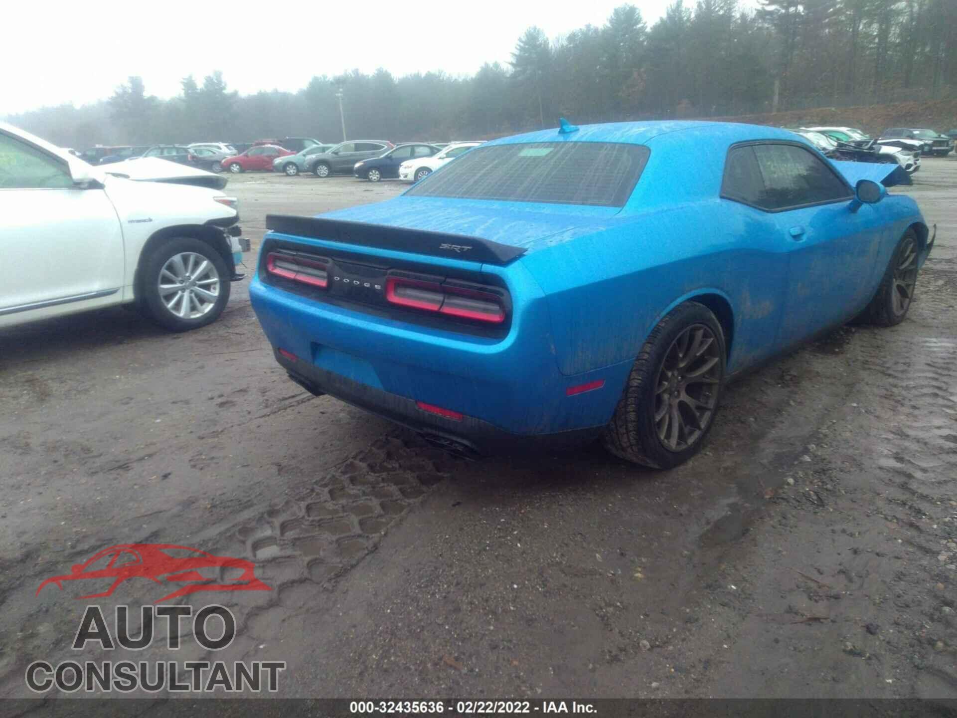 DODGE CHALLENGER 2016 - 2C3CDZC95GH124503