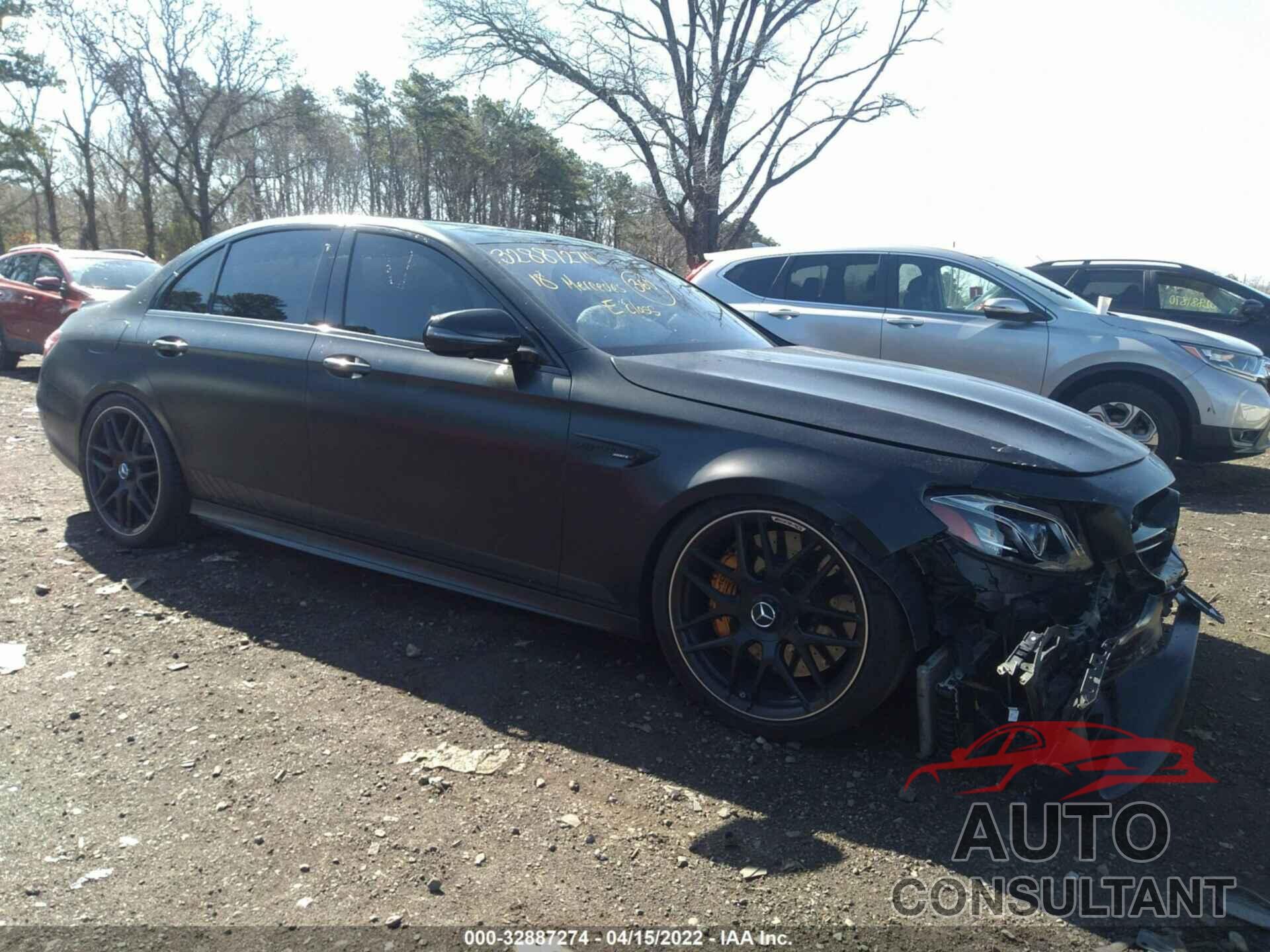 MERCEDES-BENZ E-CLASS 2018 - WDDZF8KBXJA291319