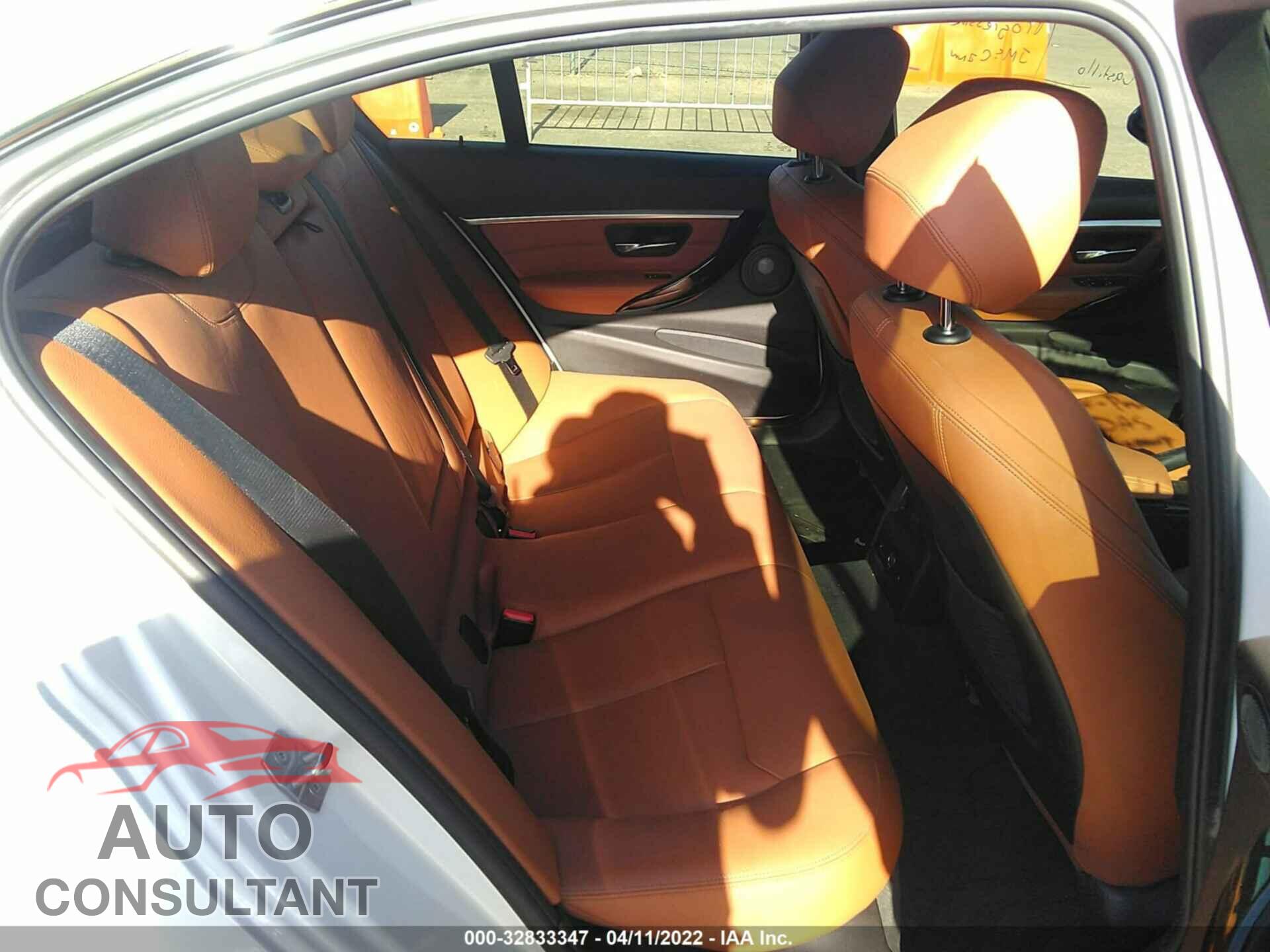 BMW 3 SERIES 2016 - WBA8E3G56GNU01473