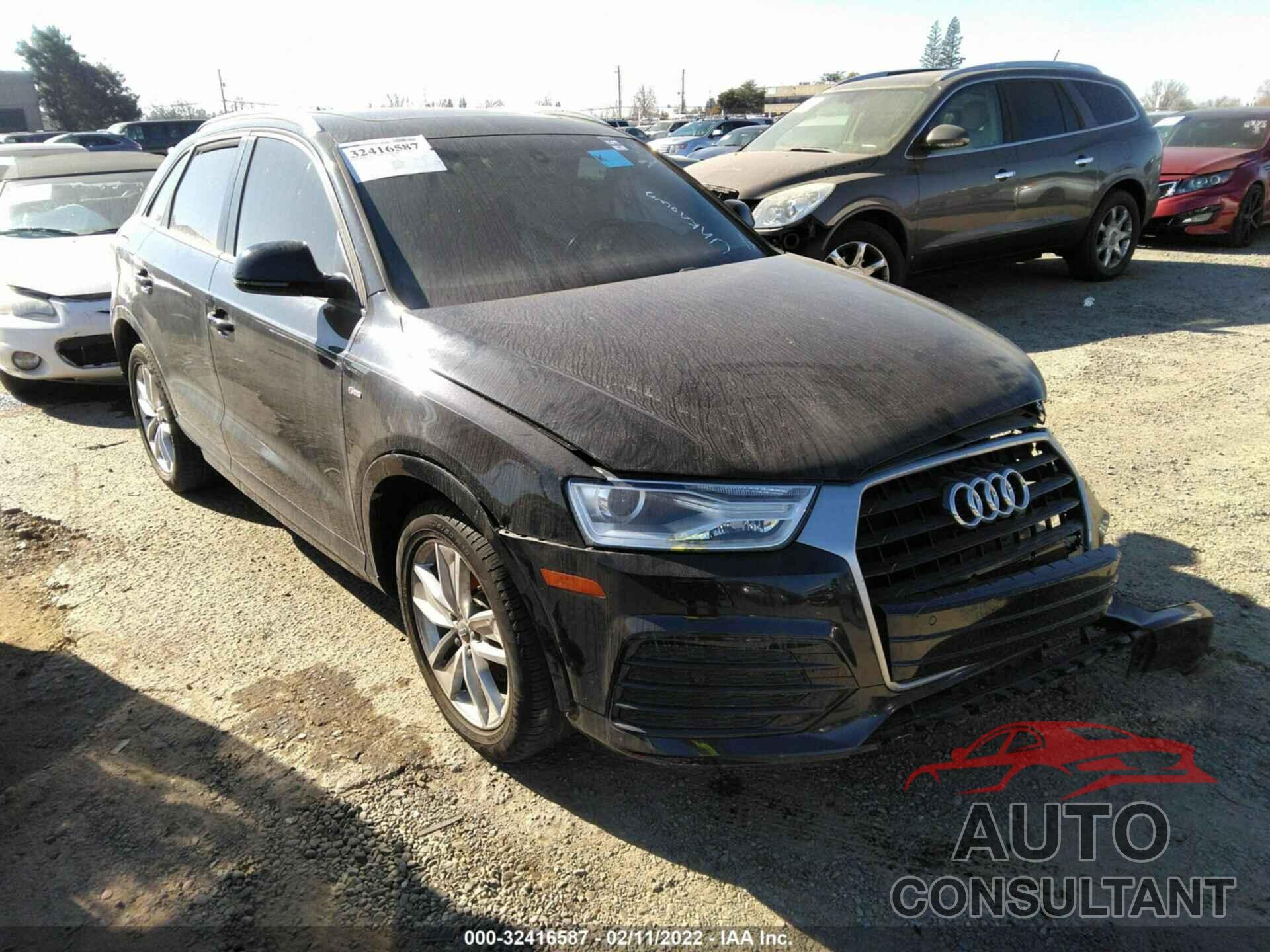 AUDI Q3 2018 - WA1BCCFS9JR023956