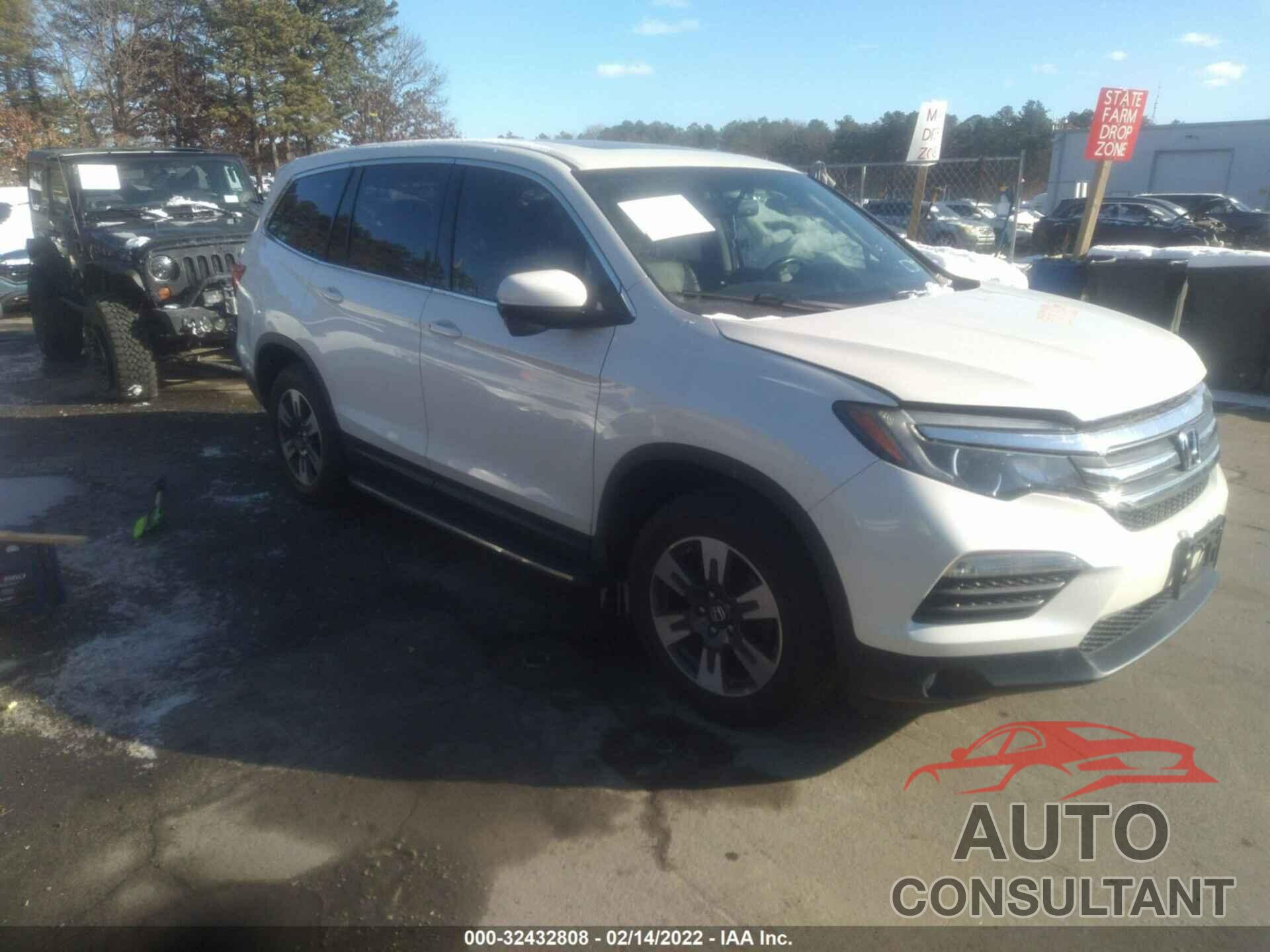HONDA PILOT 2017 - NY73523          