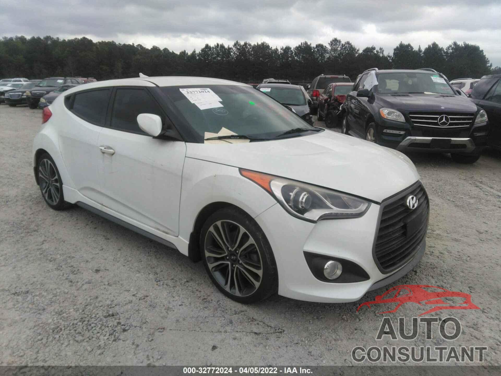 HYUNDAI VELOSTER 2016 - KMHTC6AE9GU292991