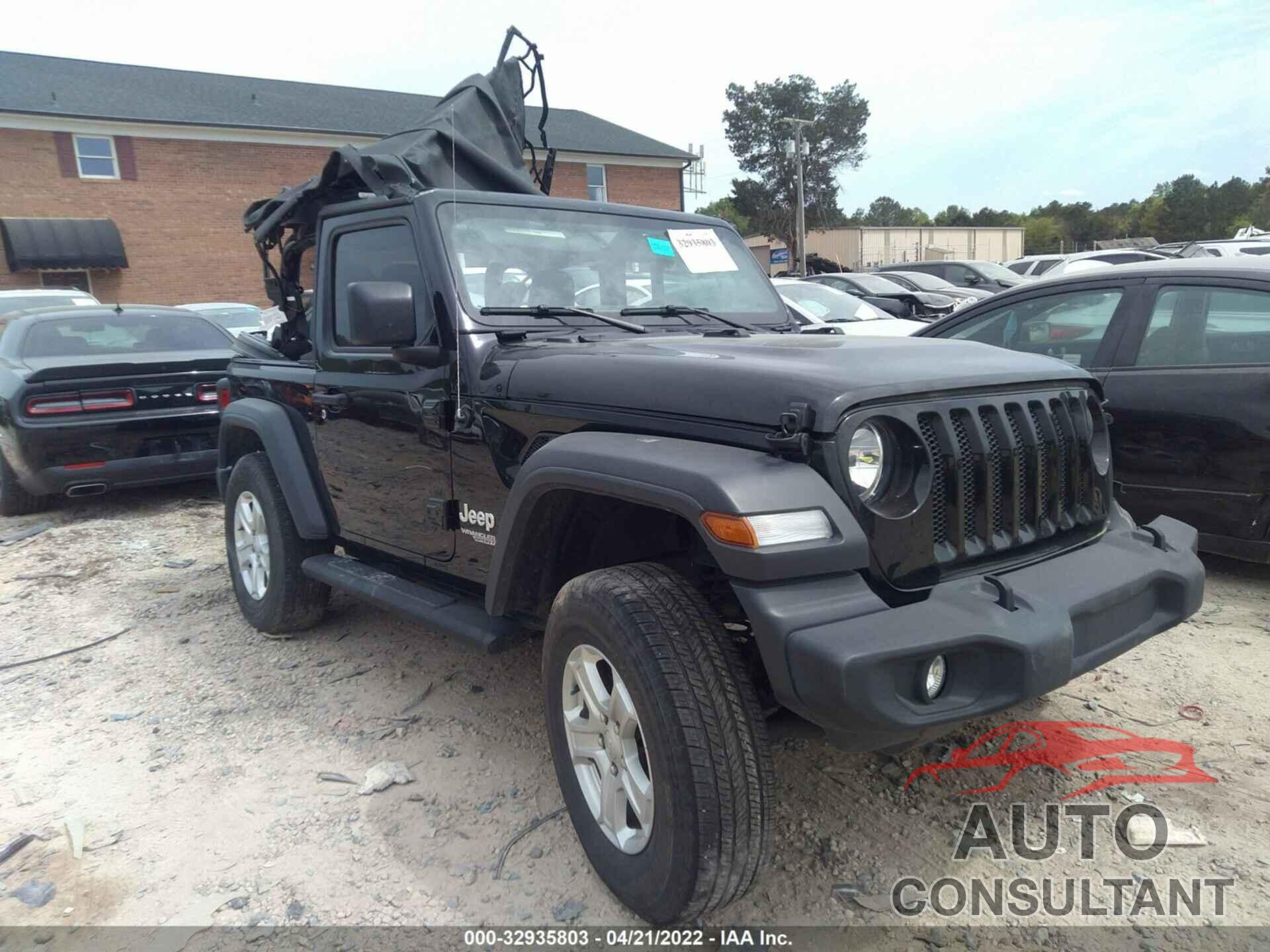 JEEP WRANGLER 2020 - 1C4GJXAN2LW227982