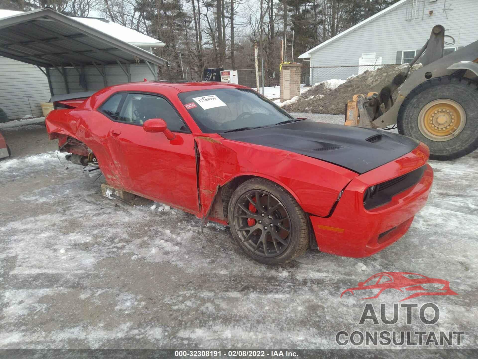 DODGE CHALLENGER 2016 - 2C3CDZC97GH314562
