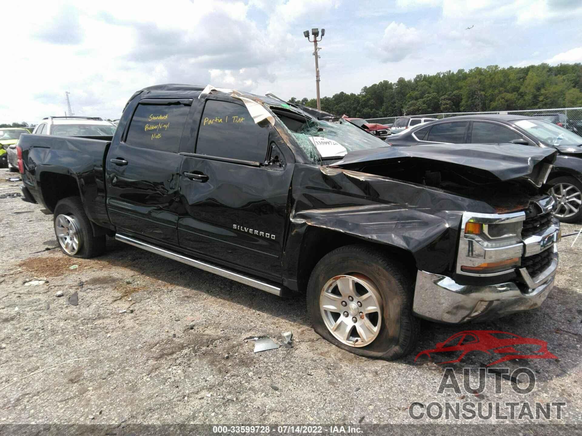 CHEVROLET SILVERADO 1500 2018 - 3GCPCREC3JG634543