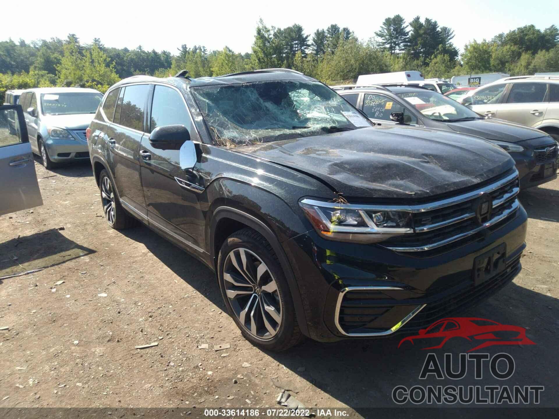 VOLKSWAGEN ATLAS 2021 - 1V2FR2CA4MC610941