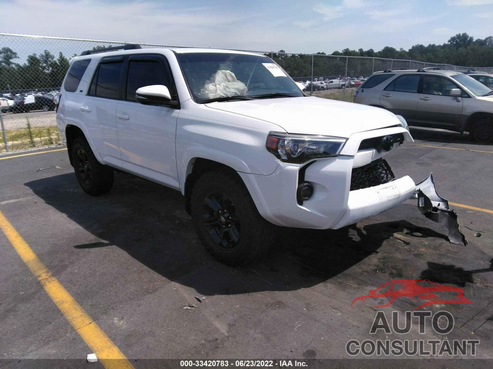 TOYOTA 4RUNNER 2017 - JTEZU5JRXH5151119