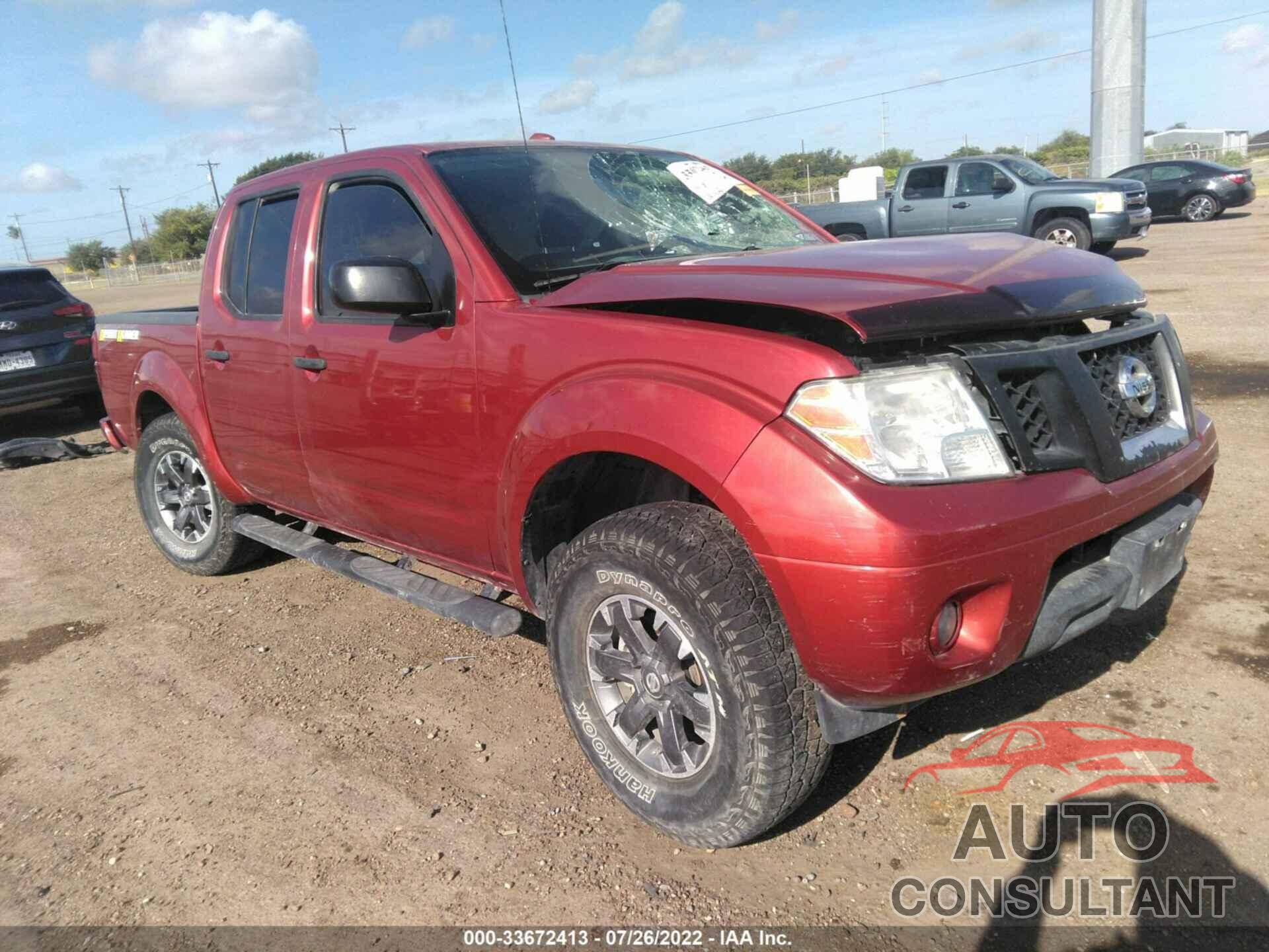 NISSAN FRONTIER 2016 - 1N6AD0ER2GN741874