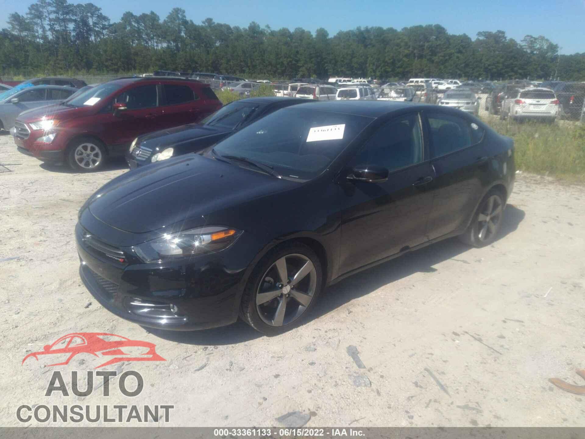 DODGE DART 2016 - 1C3CDFEB2GD539287